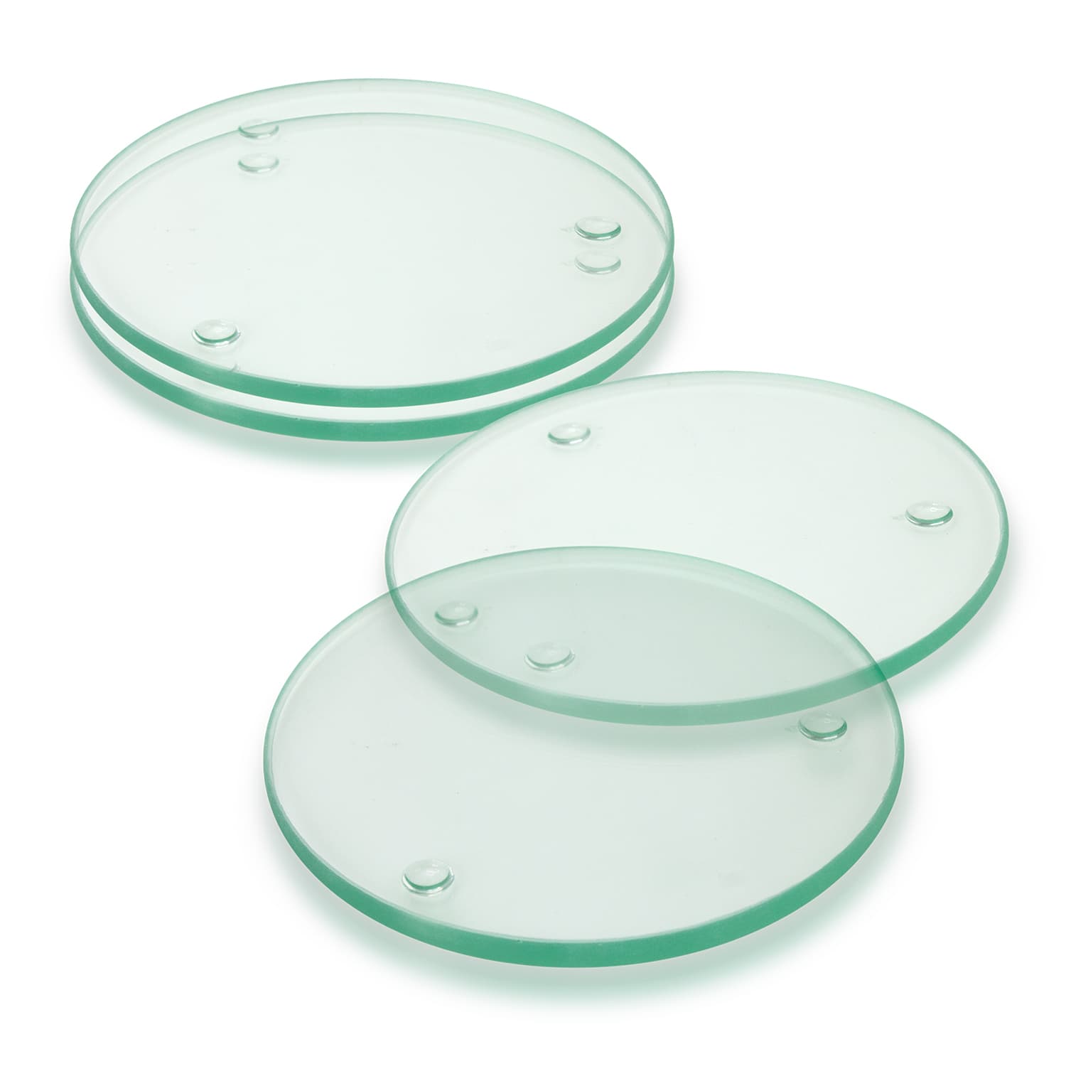 Venice Glass Coaster - Set of 4 - Round · Product view