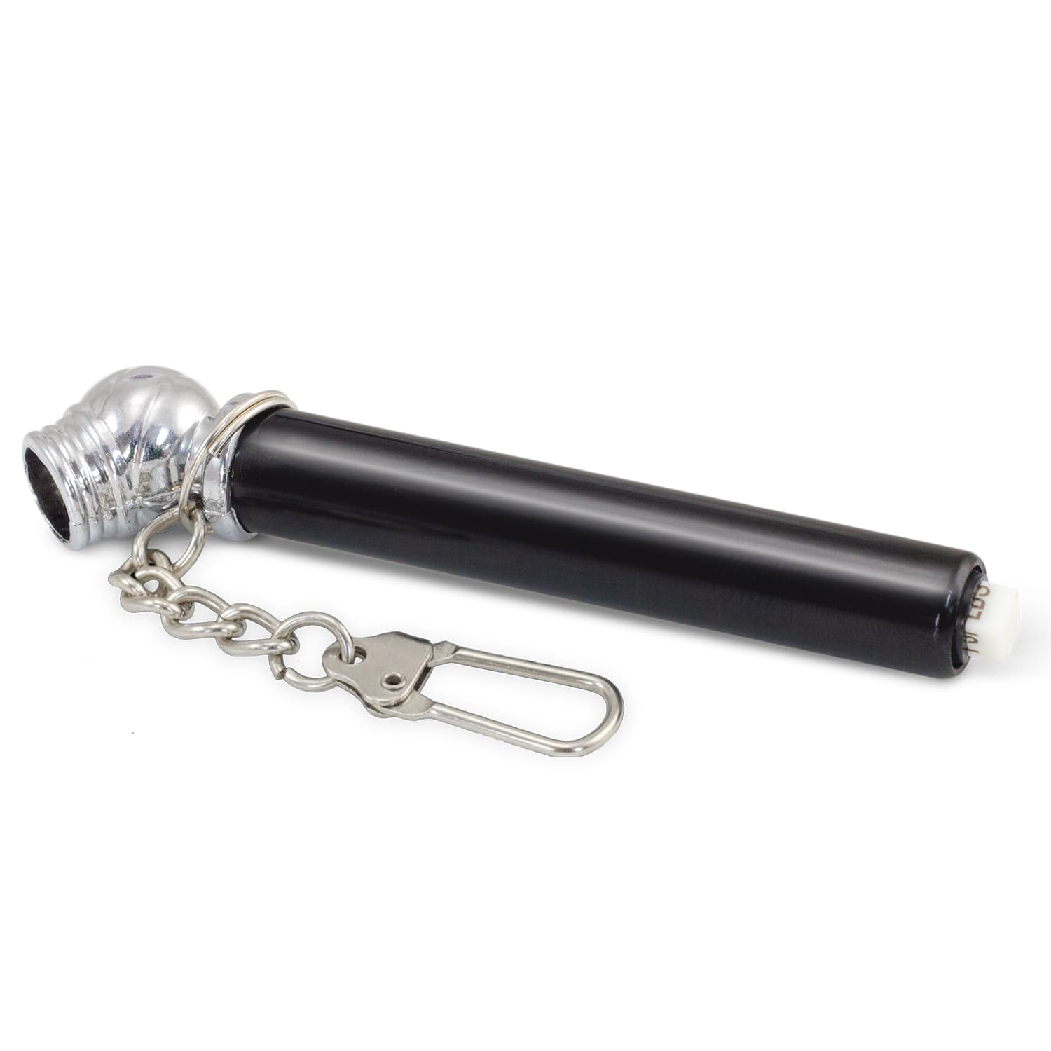 Tyre Pressure Gauge Key Ring · Black · front