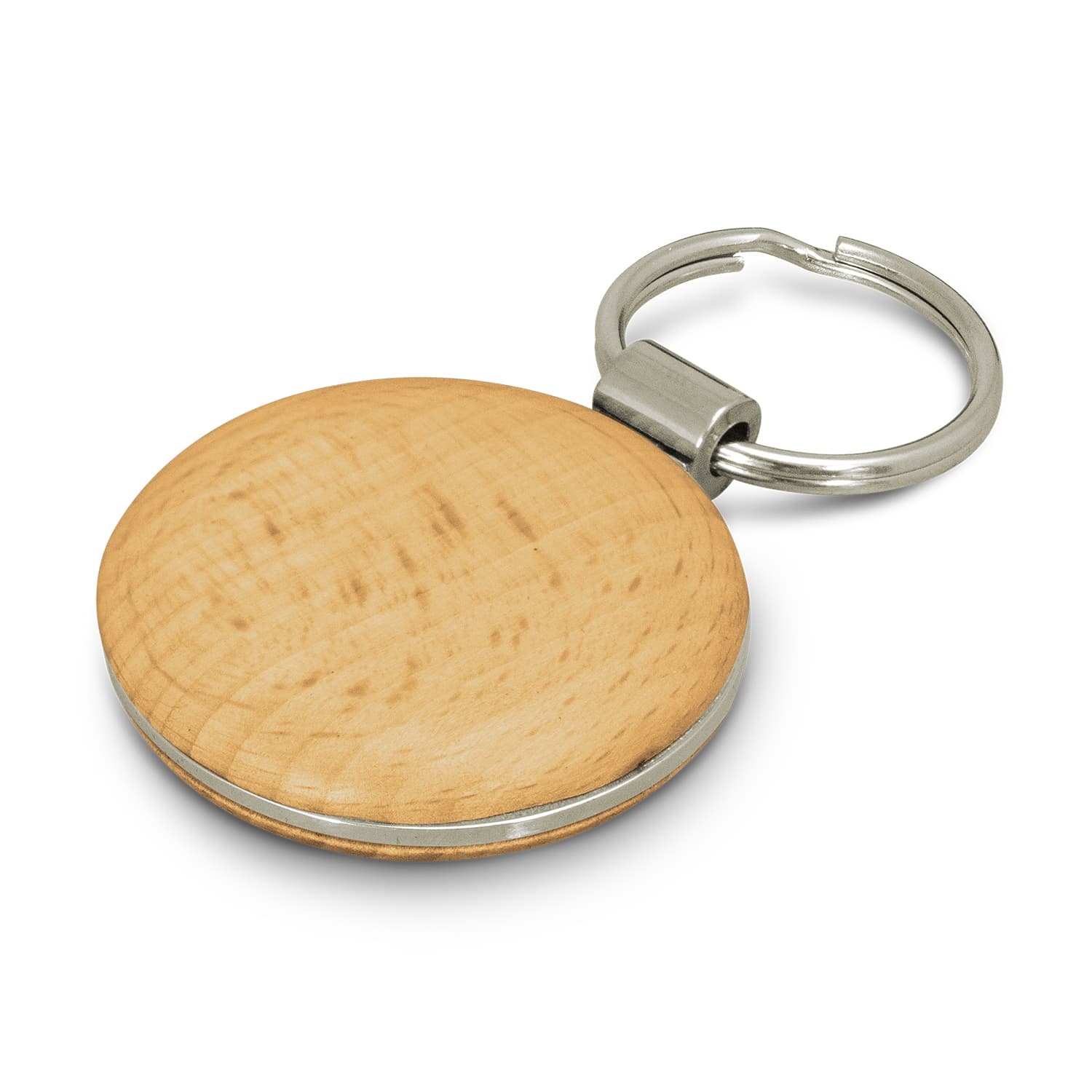 Echo Key Ring - Round · Natural · front