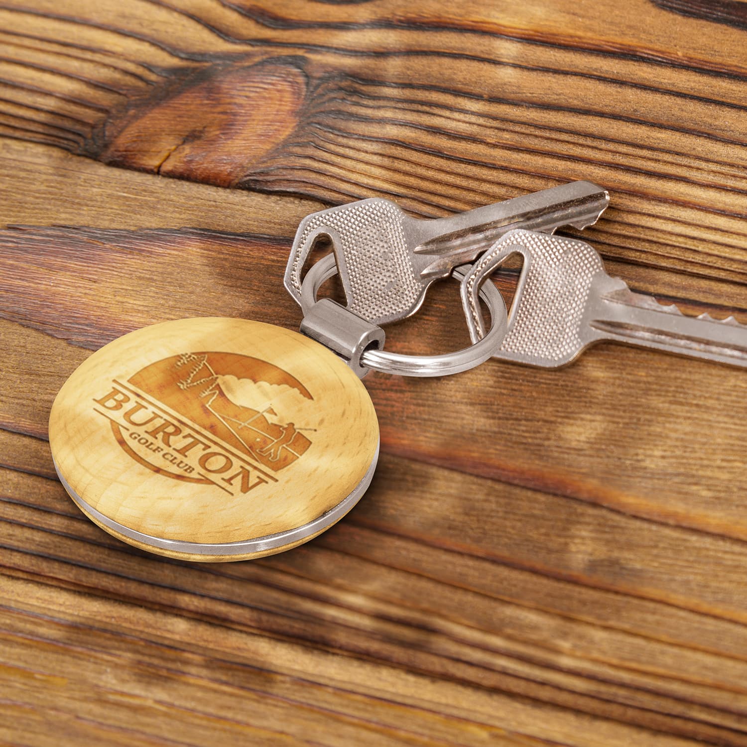 Echo Key Ring - Round · Product view