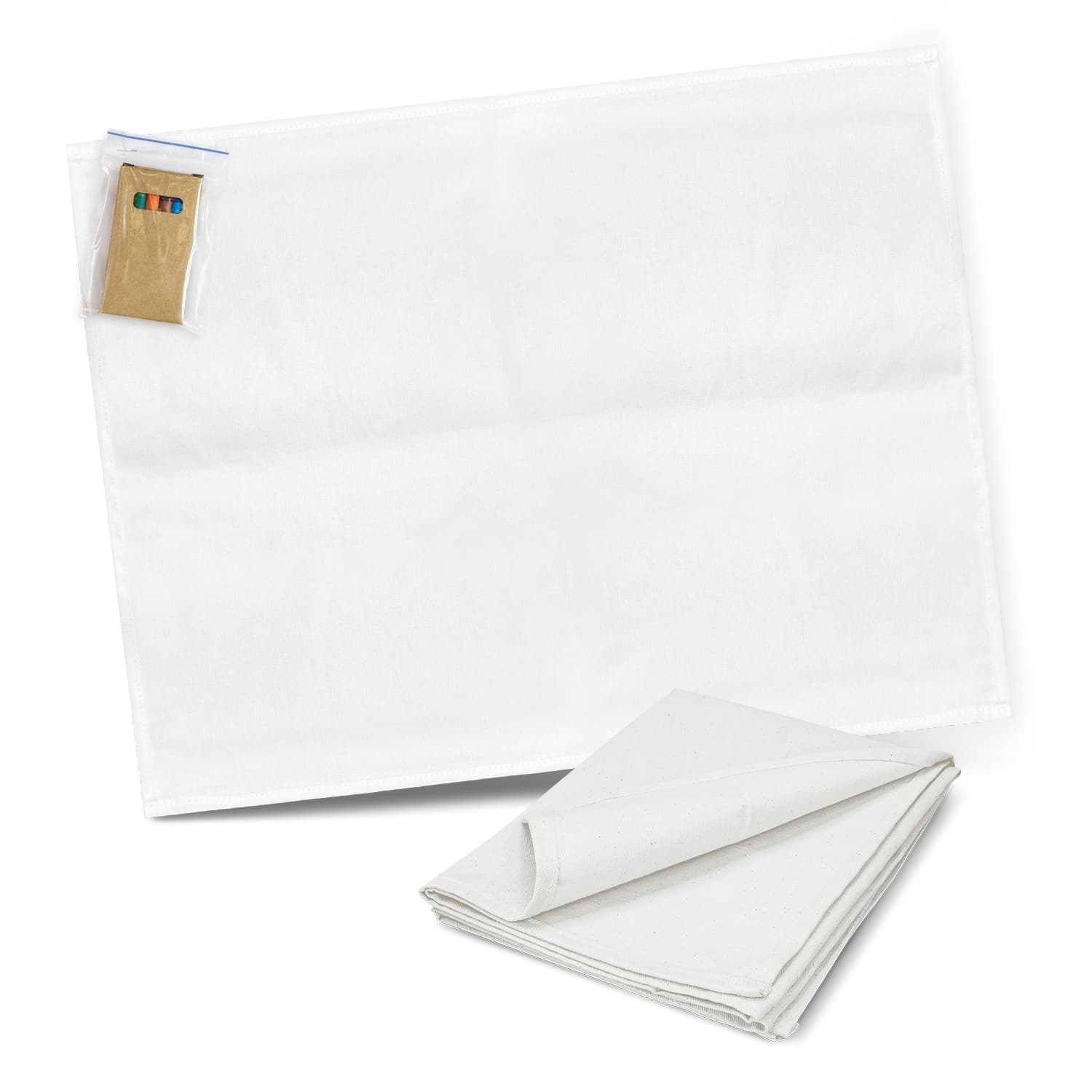 Cotton Colouring Tea Towel · Product view