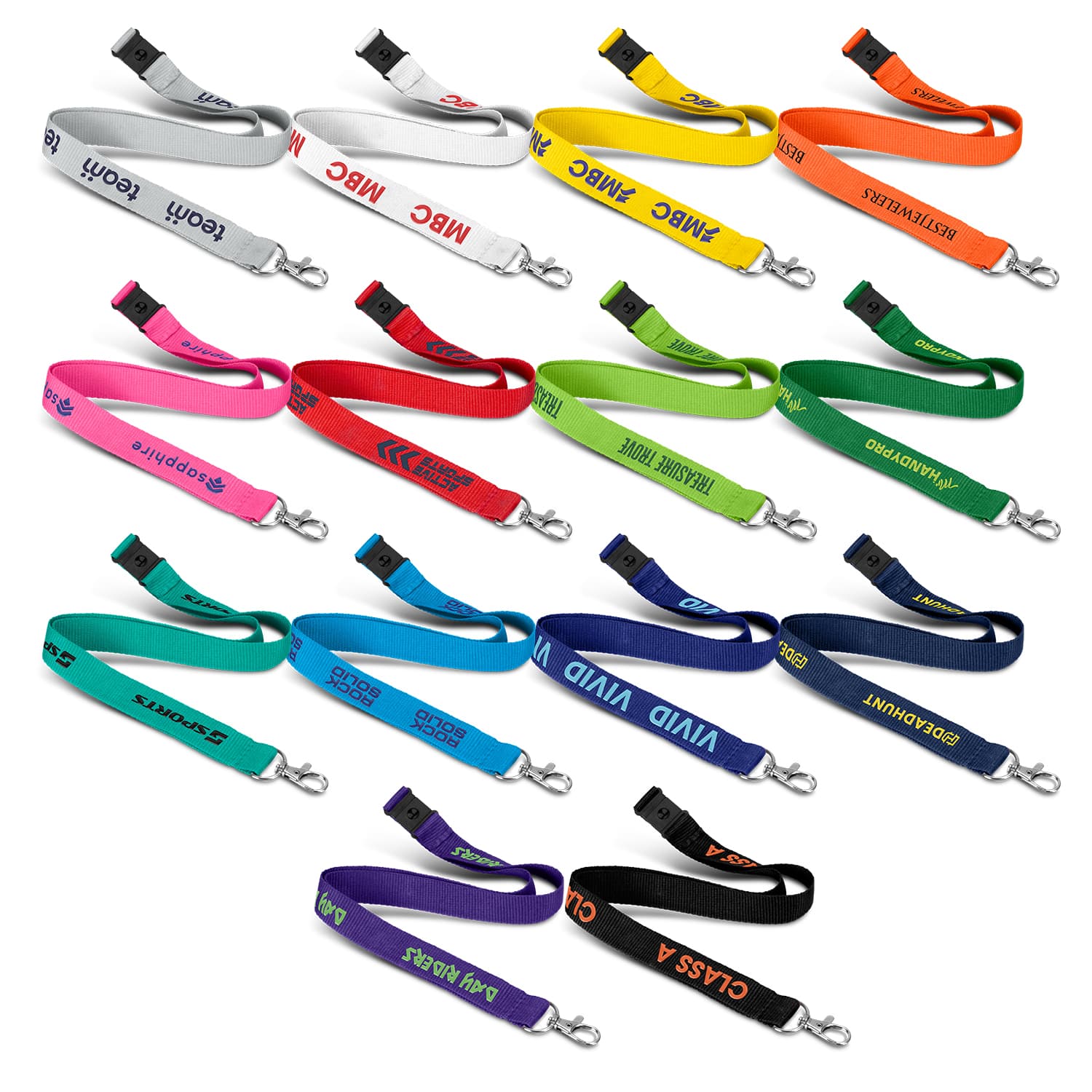 Soft Touch Logo Lanyard · Product view