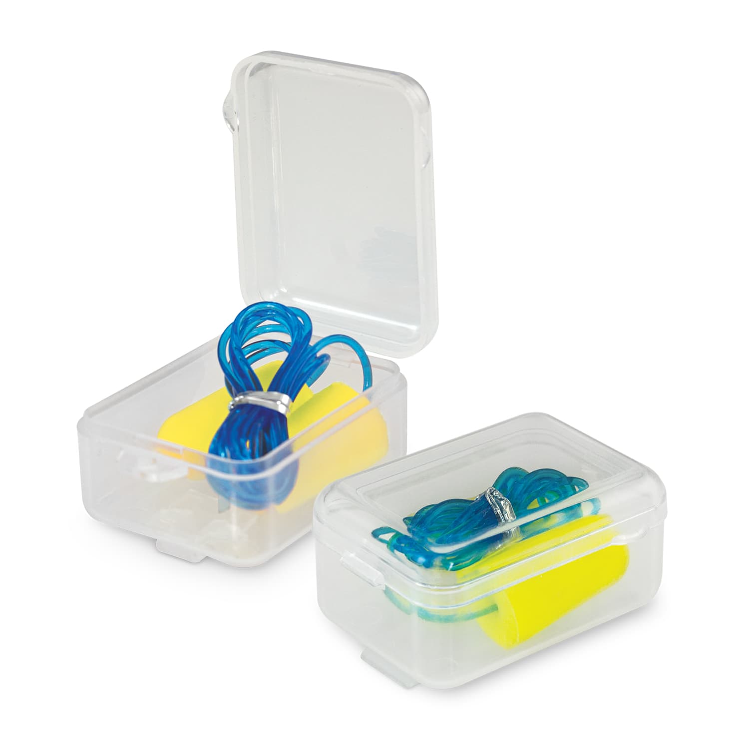 Foam Earplugs with Case · Yellow · front