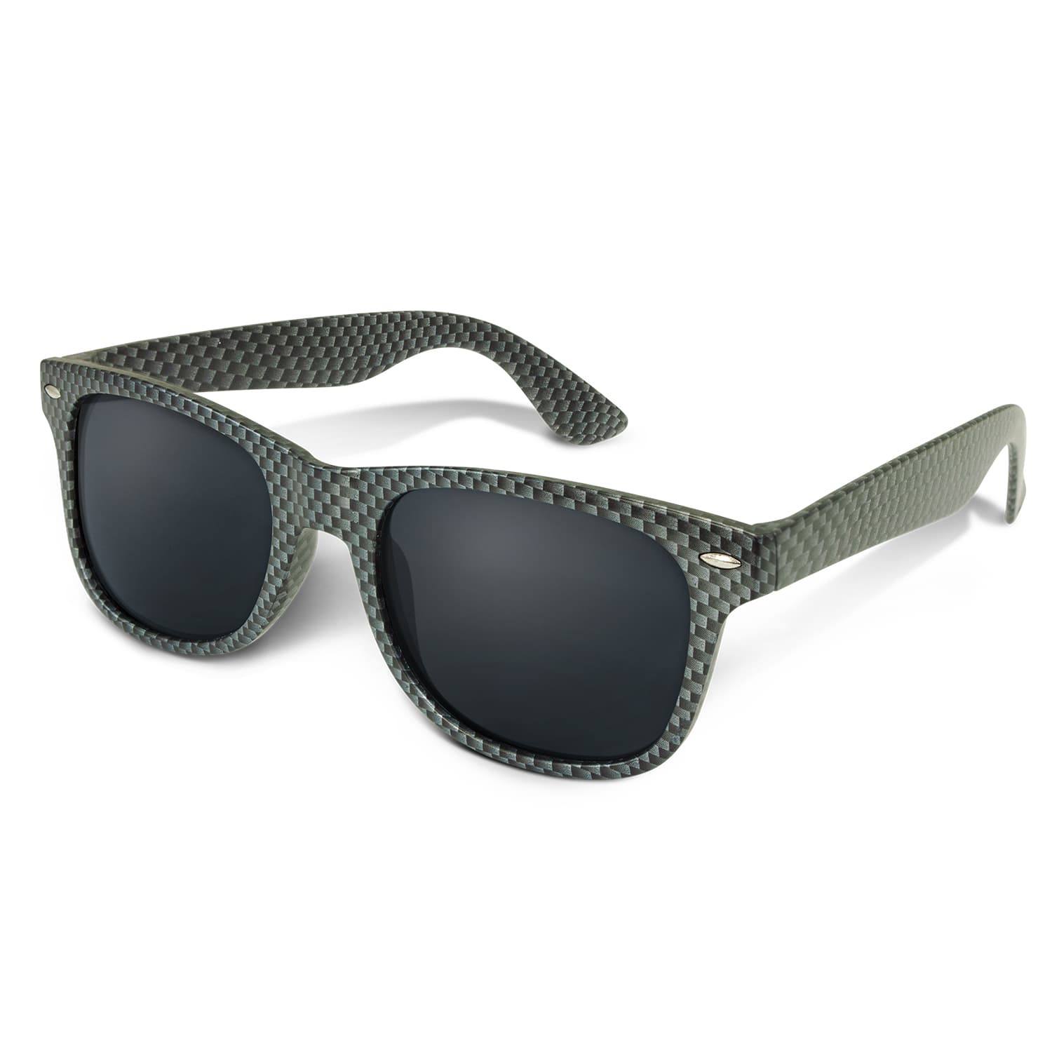 Malibu Premium Sunglasses - Carbon Fibre · Grey · front