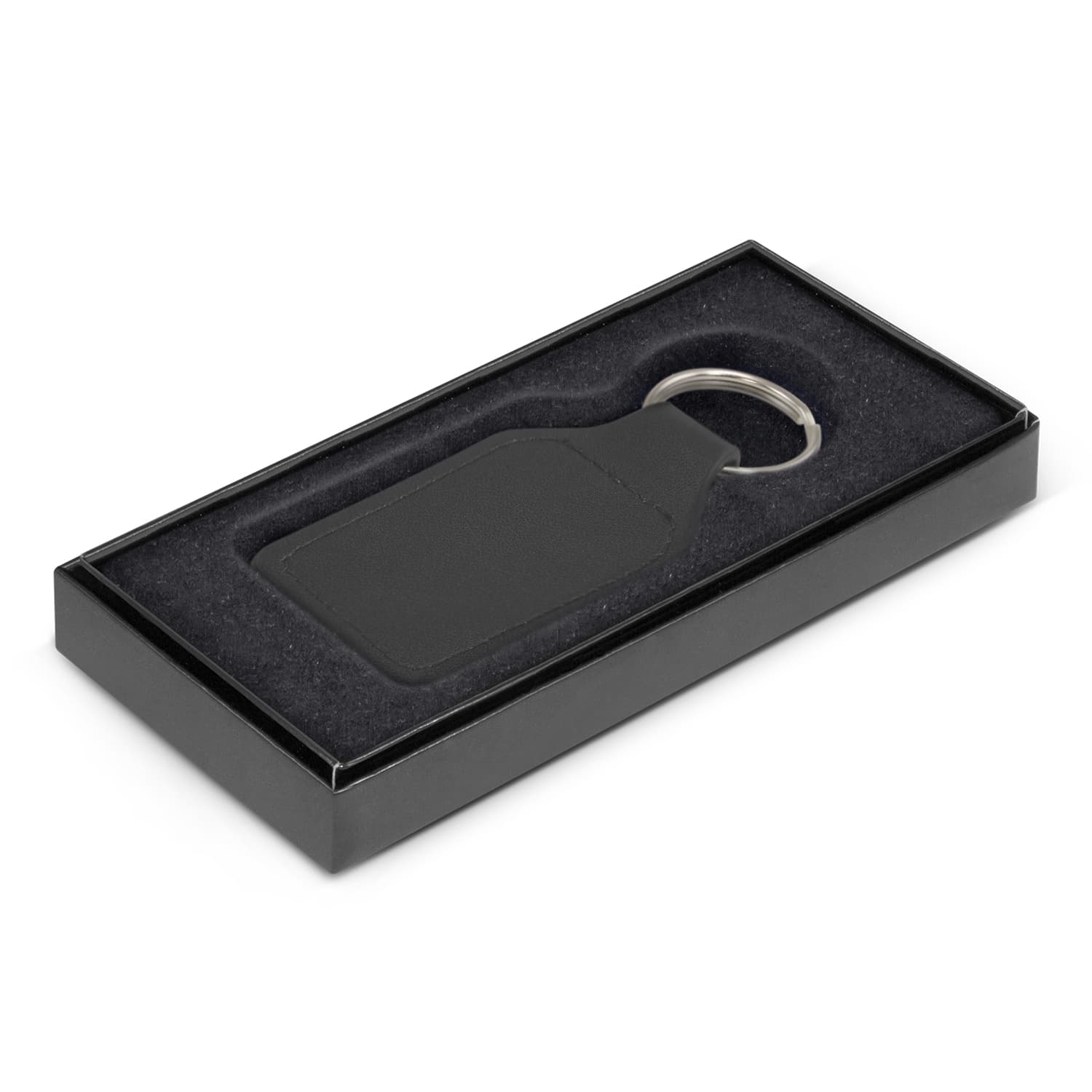 Prince Leather Key Ring - Square · Product view