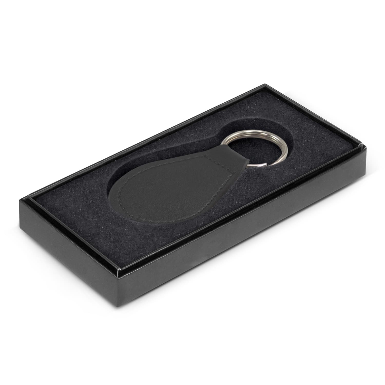 Prince Leather Key Ring - Round · Product view