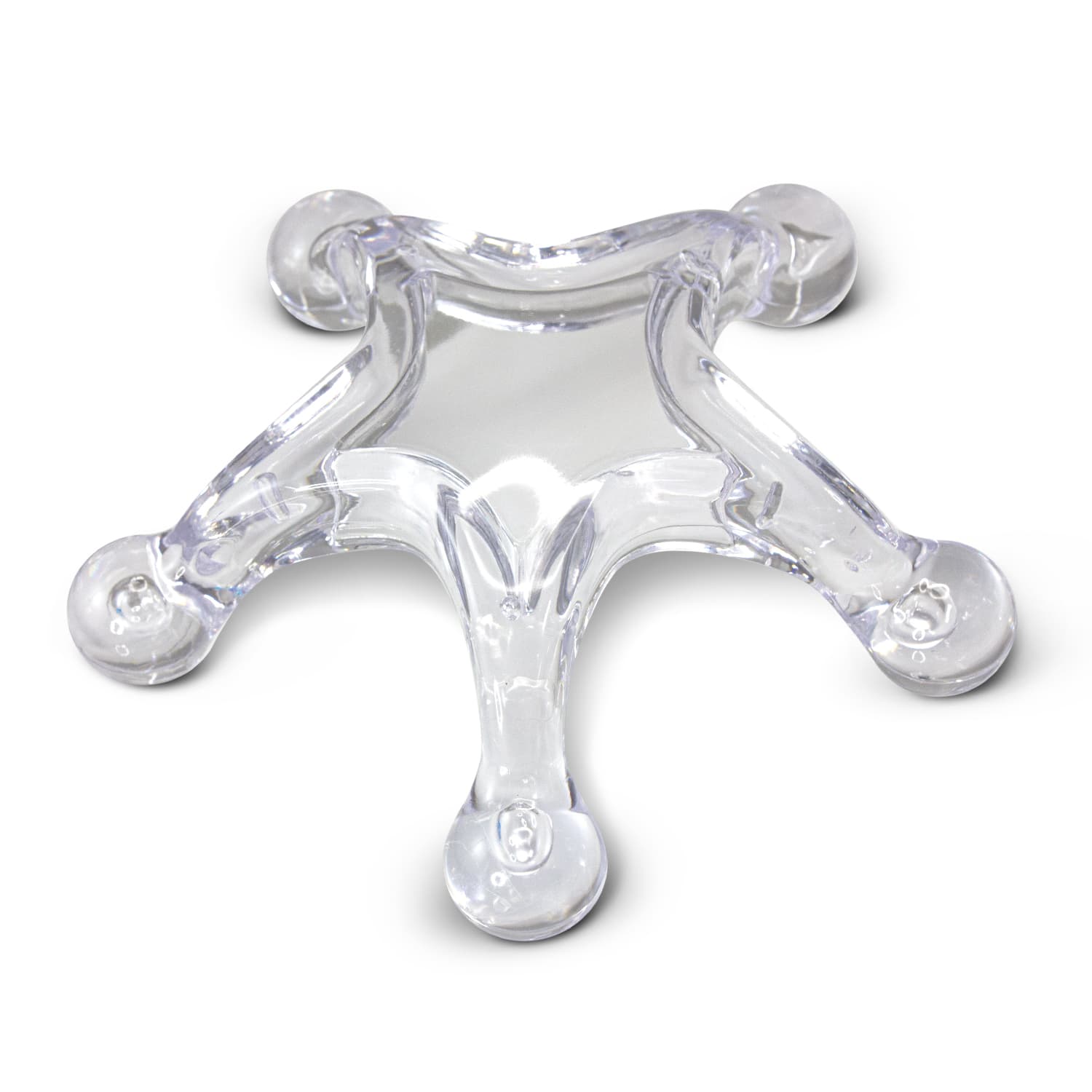 Star Massager · Translucent Clear · front