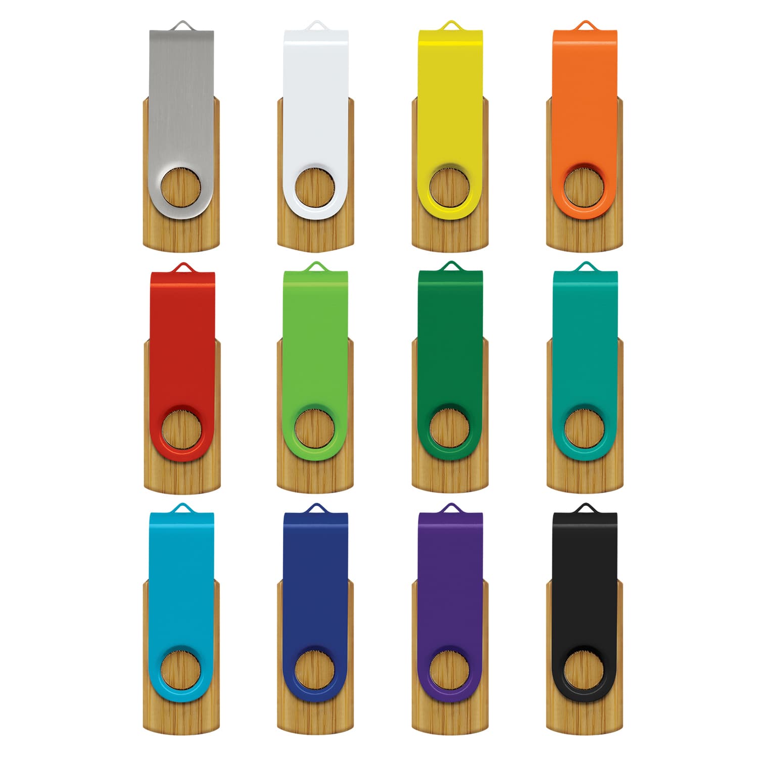 Helix 4GB Bamboo Flash Drive · Product view