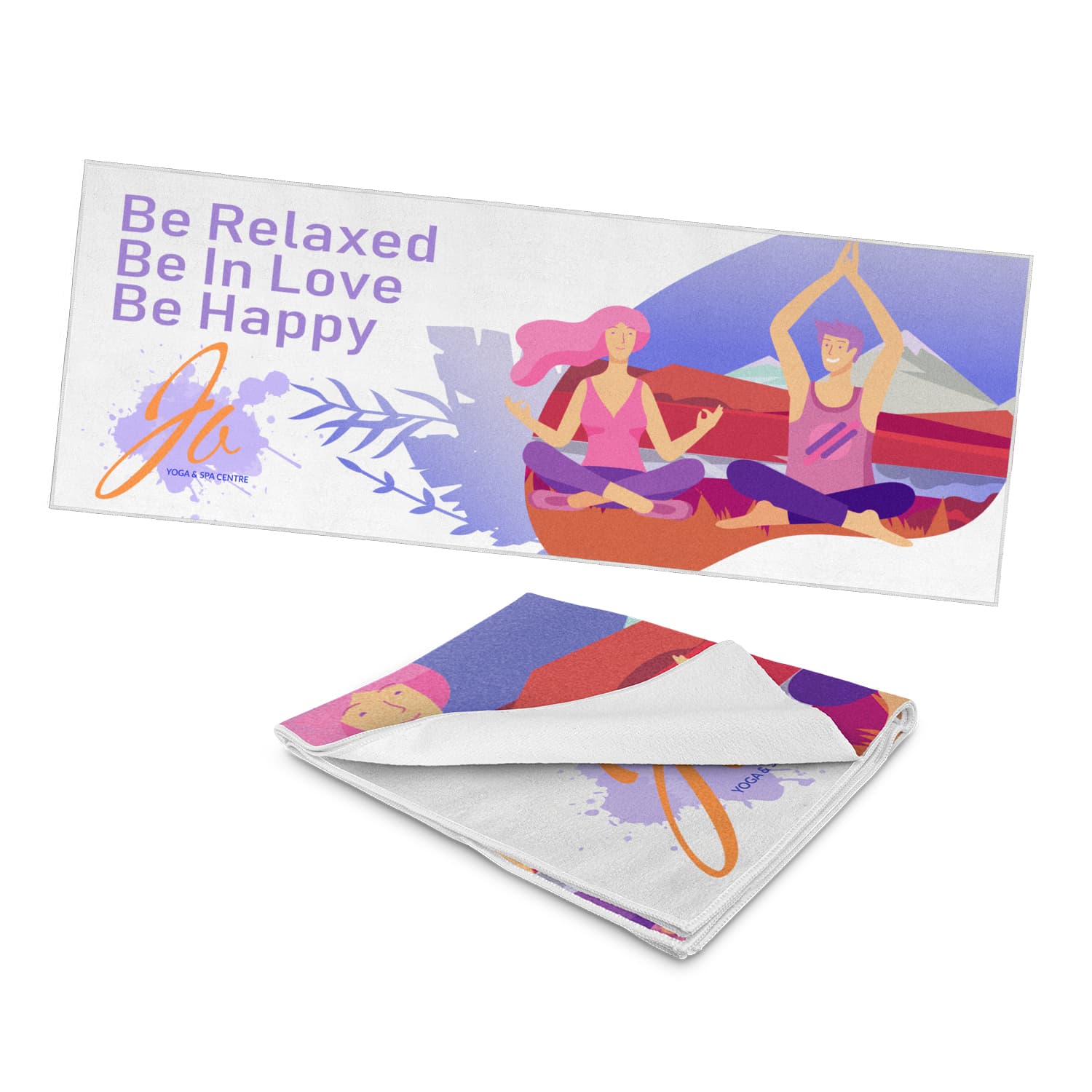 Zen Yoga Towel · Product view