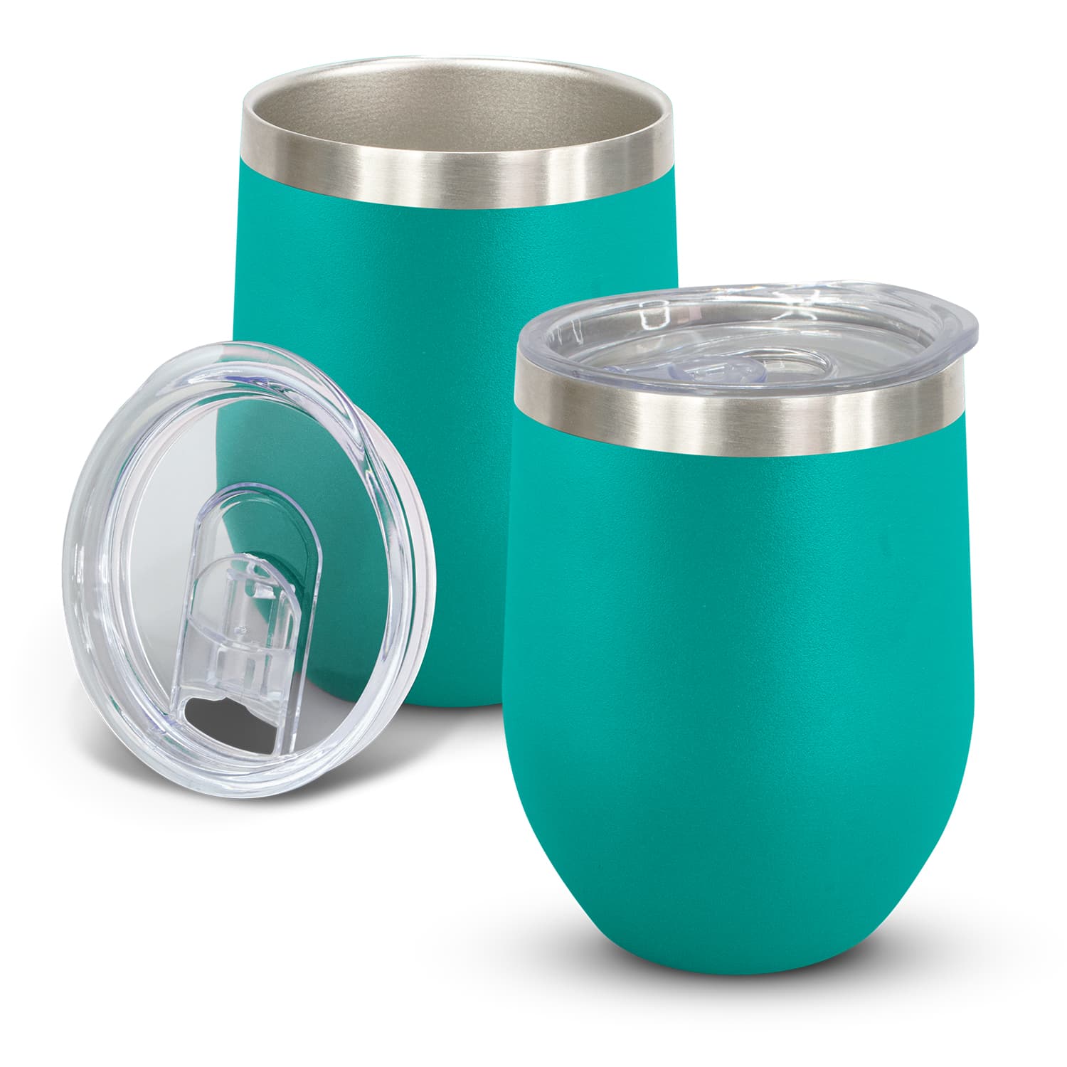 Cordia Vacuum Cup Powder Coated 300ml · Teal · colour reference
