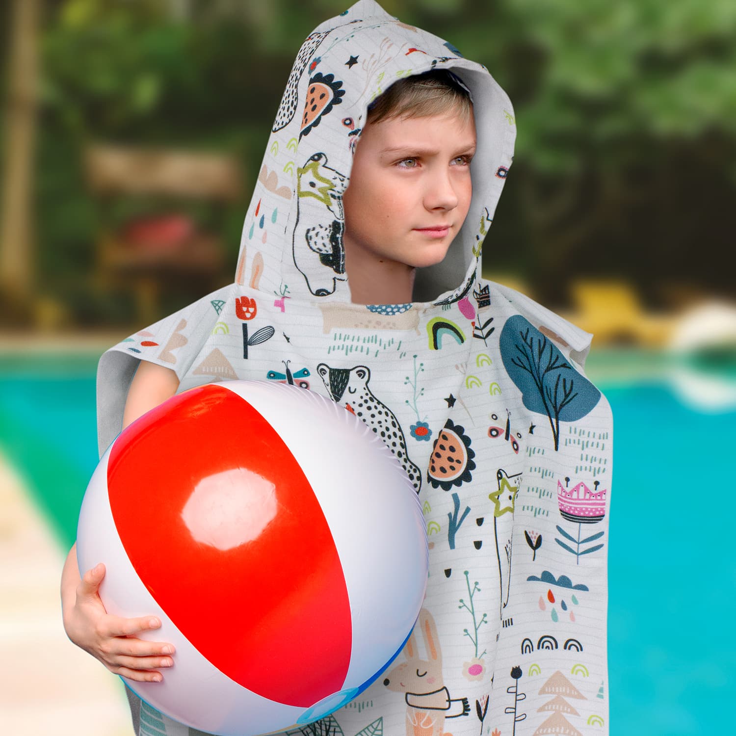 Kids Hooded Towel · Product view