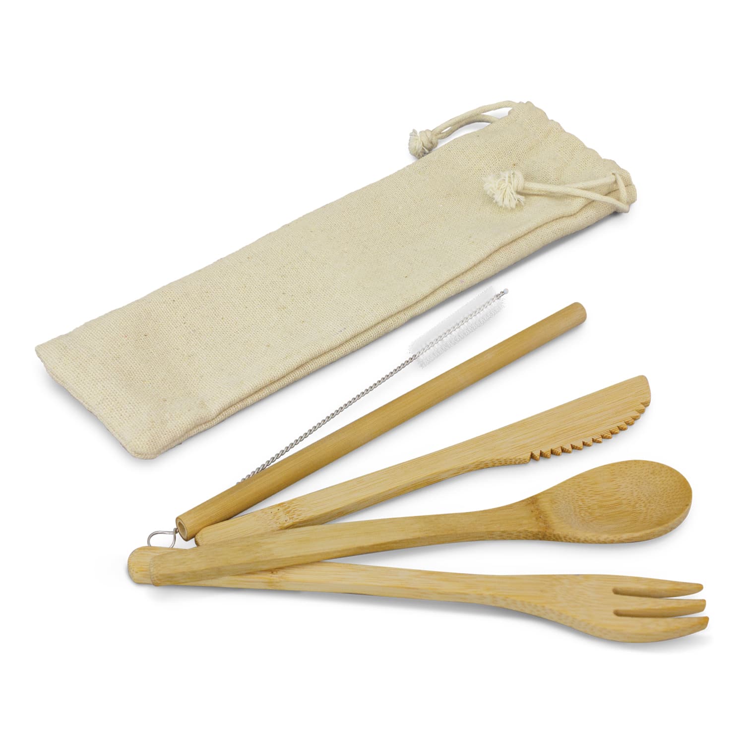 Bamboo Cutlery Set · Product view