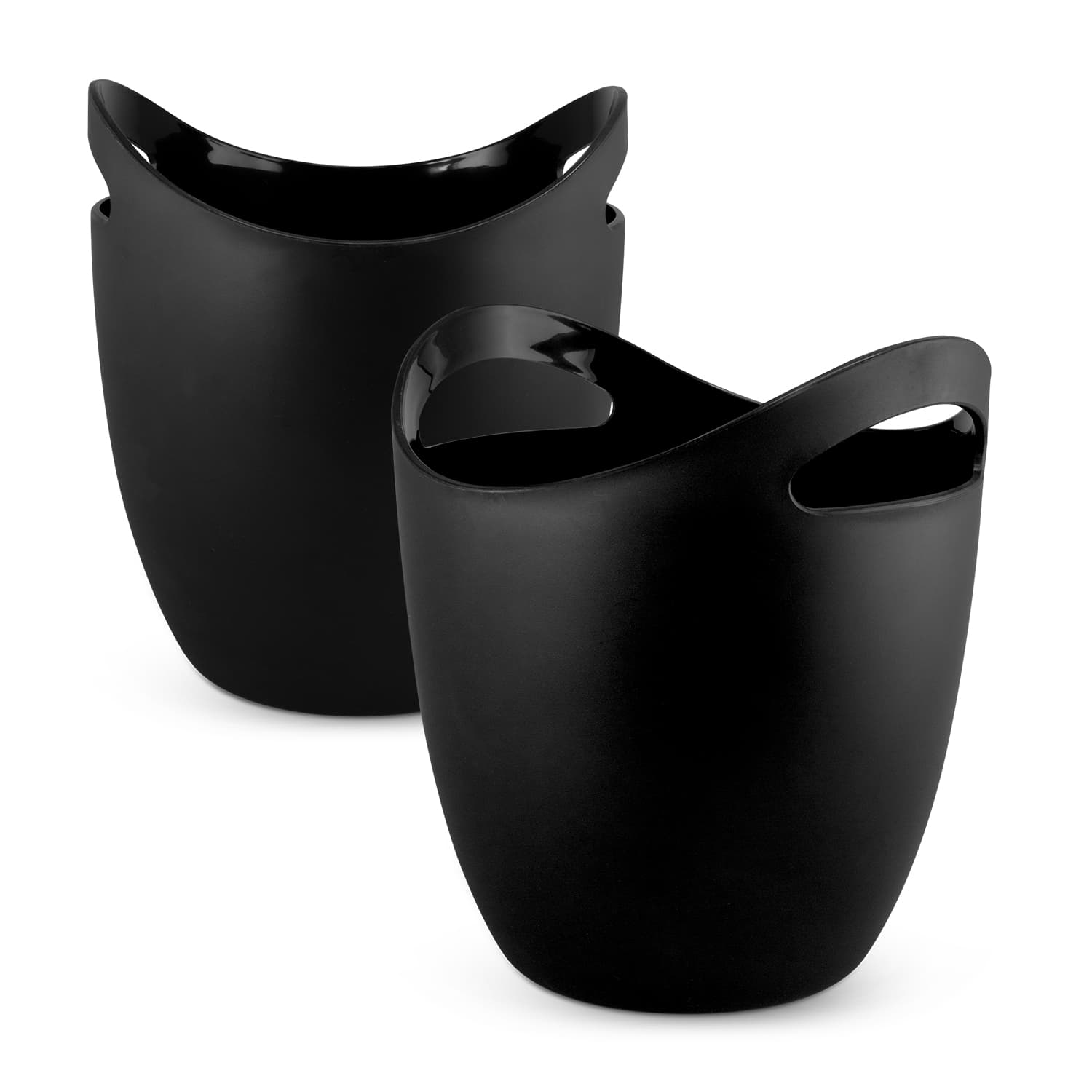 Eureka Ice Bucket · Frosted Black · front