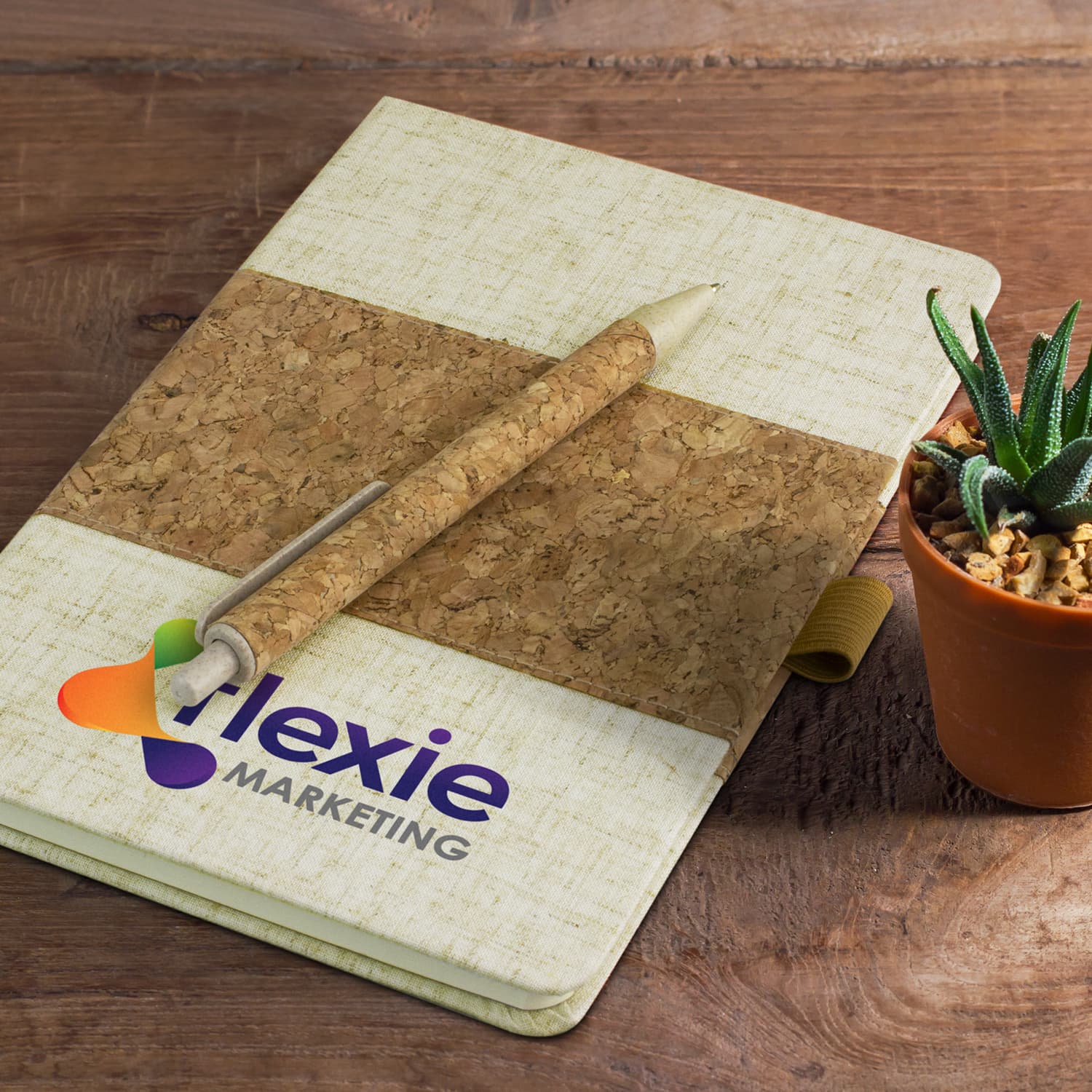 Ecosia Notebook & Pen Set · Product view