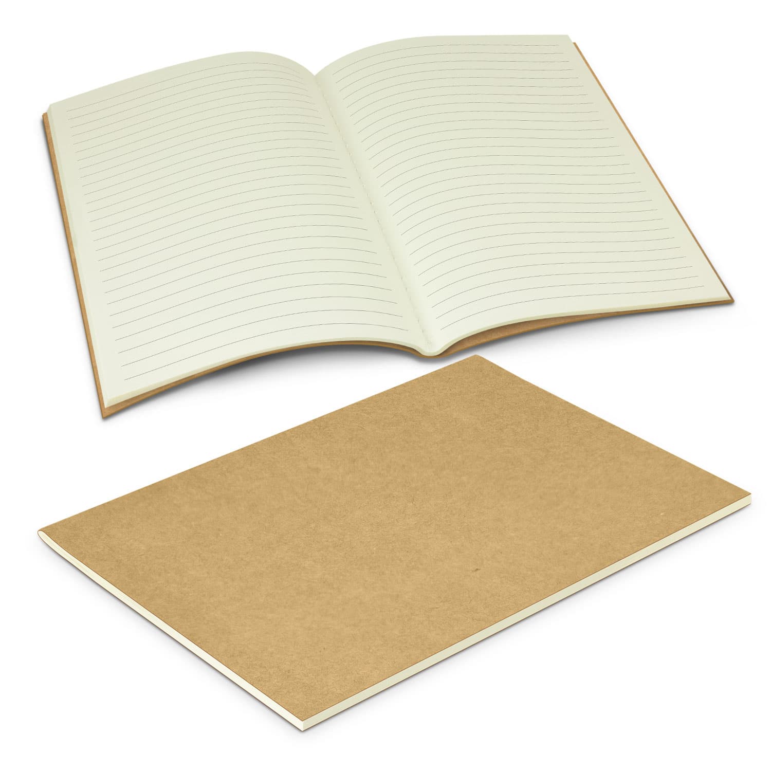 Kora Notebook - Medium · Natural · front