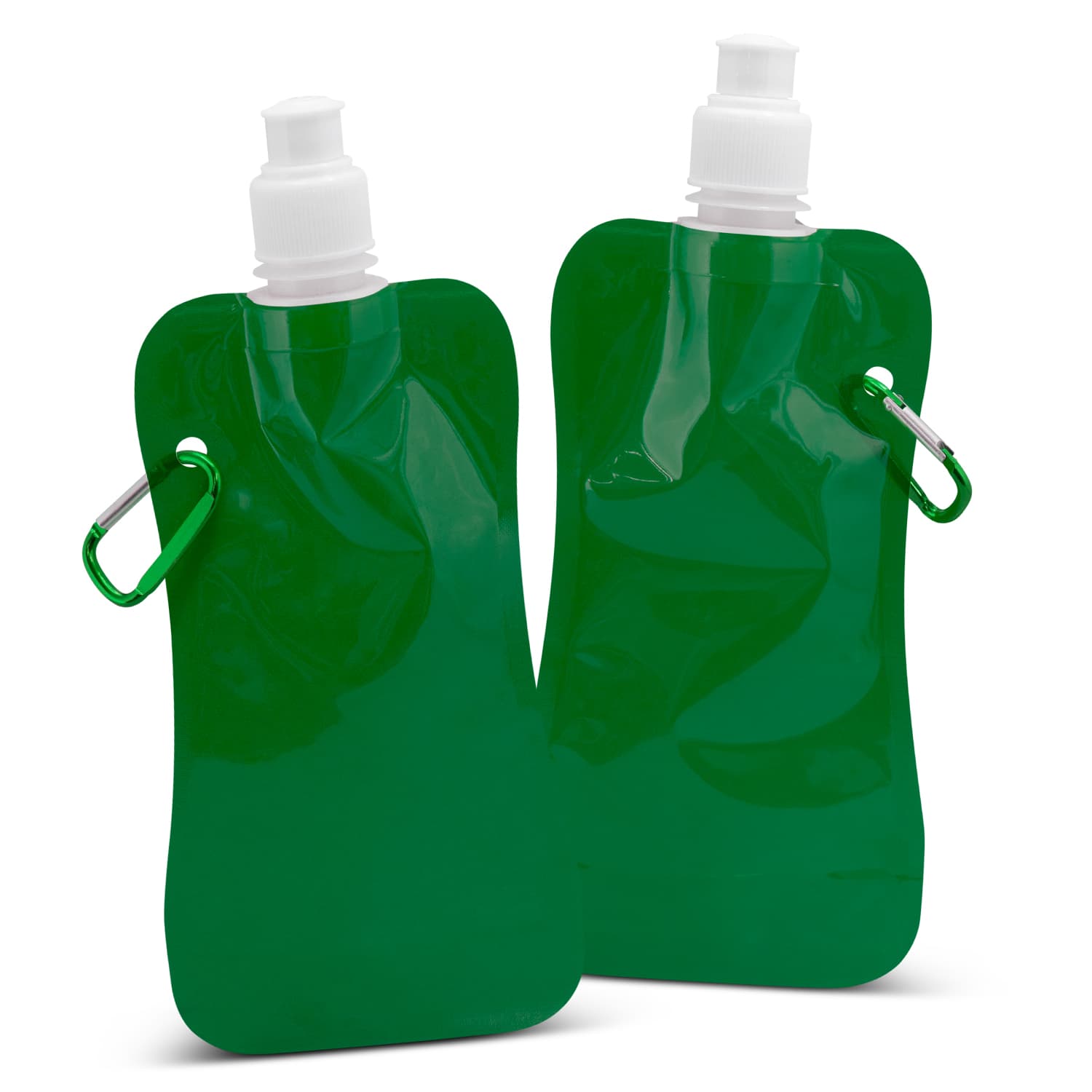 Smilie Collapsible Bottle 450ml · Bright Green · colour reference