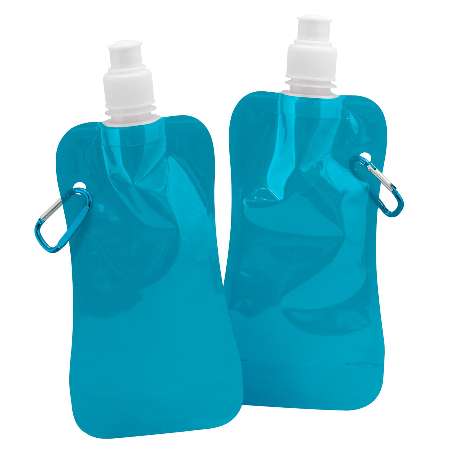 Smilie Collapsible Bottle 450ml · Light Blue · colour reference