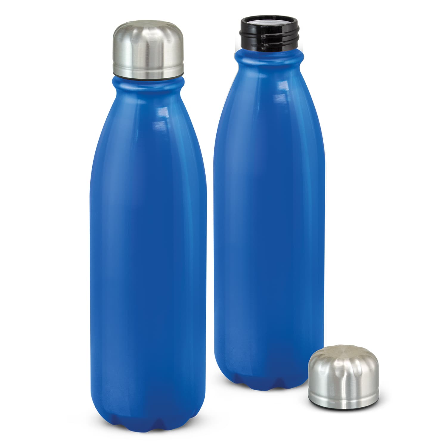 Mirage Aluminium Bottle 750ml · Royal Blue · colour reference