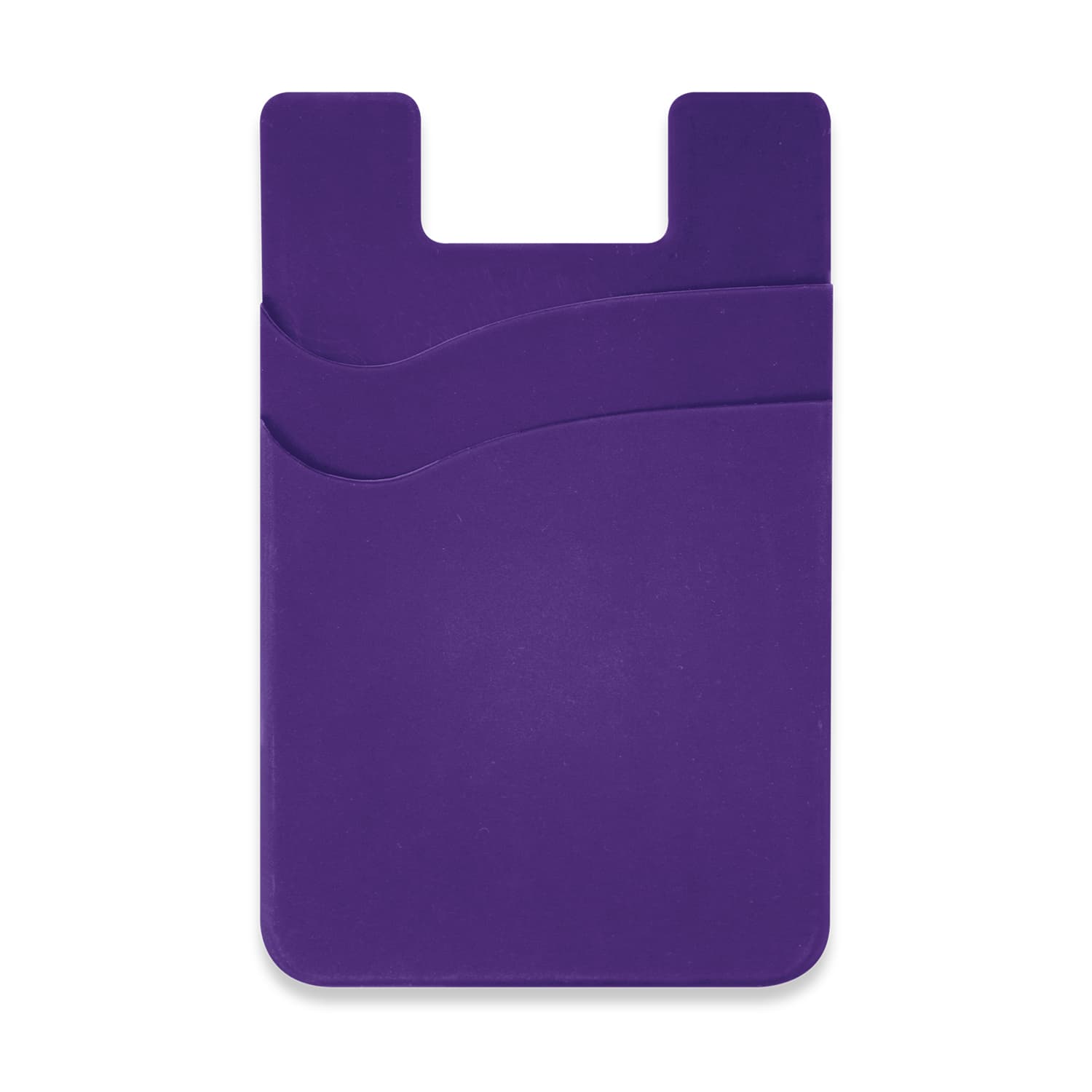Dual Silicone Phone Wallet · Product view