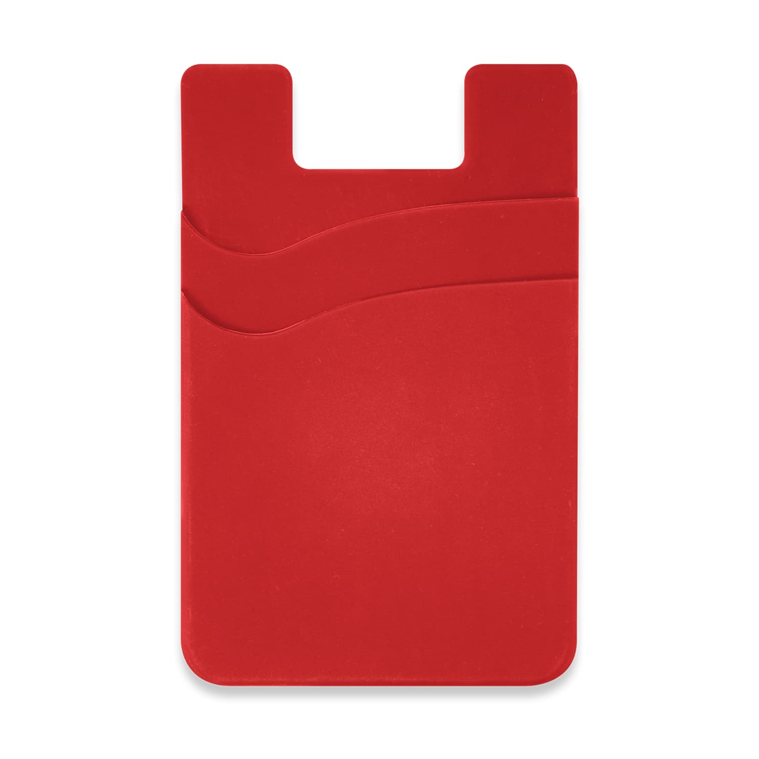 Dual Silicone Phone Wallet · Product view