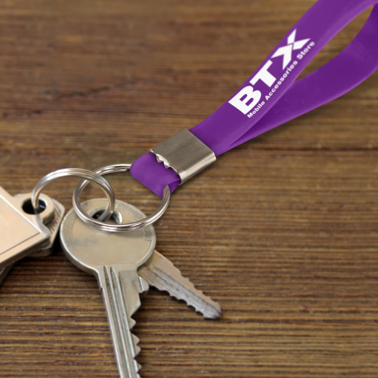 Silicone Key Ring · Product view
