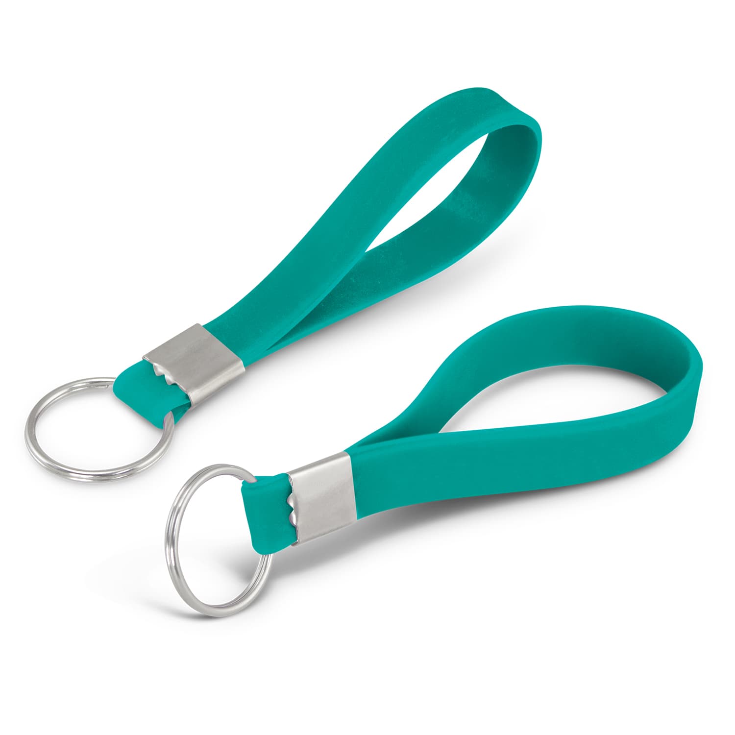 Silicone Key Ring - Debossed · Product view