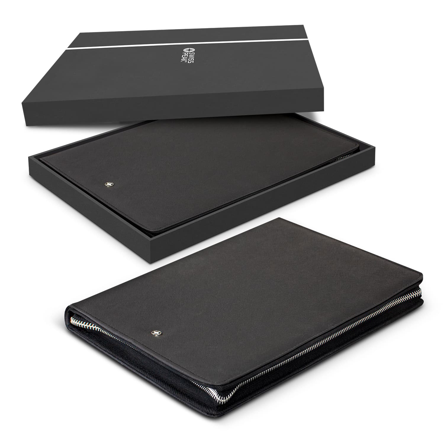 Swiss Peak Heritage A4 Portfolio with Zipper · Product view