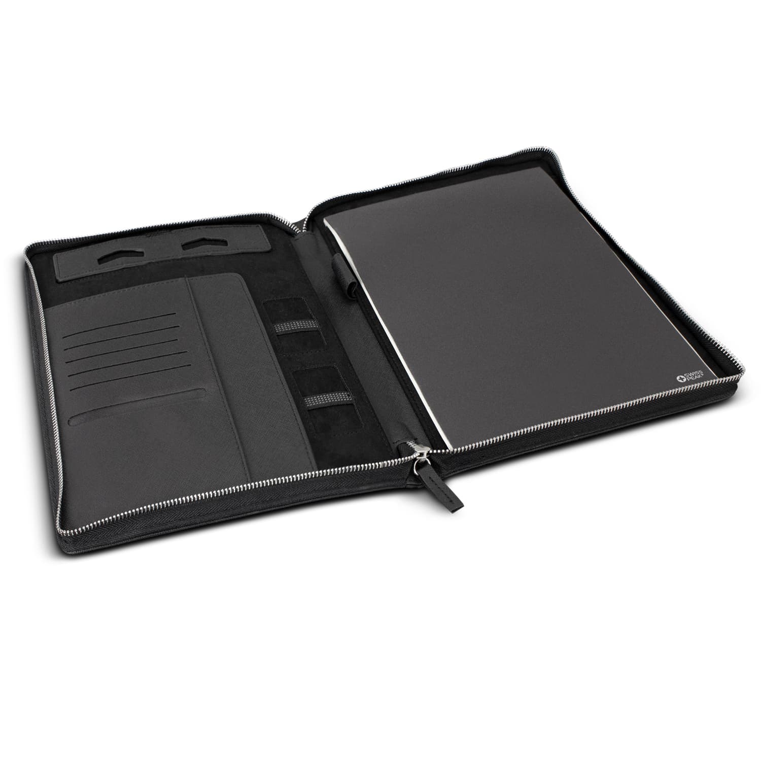 Swiss Peak Heritage A4 Portfolio with Zipper · Product view