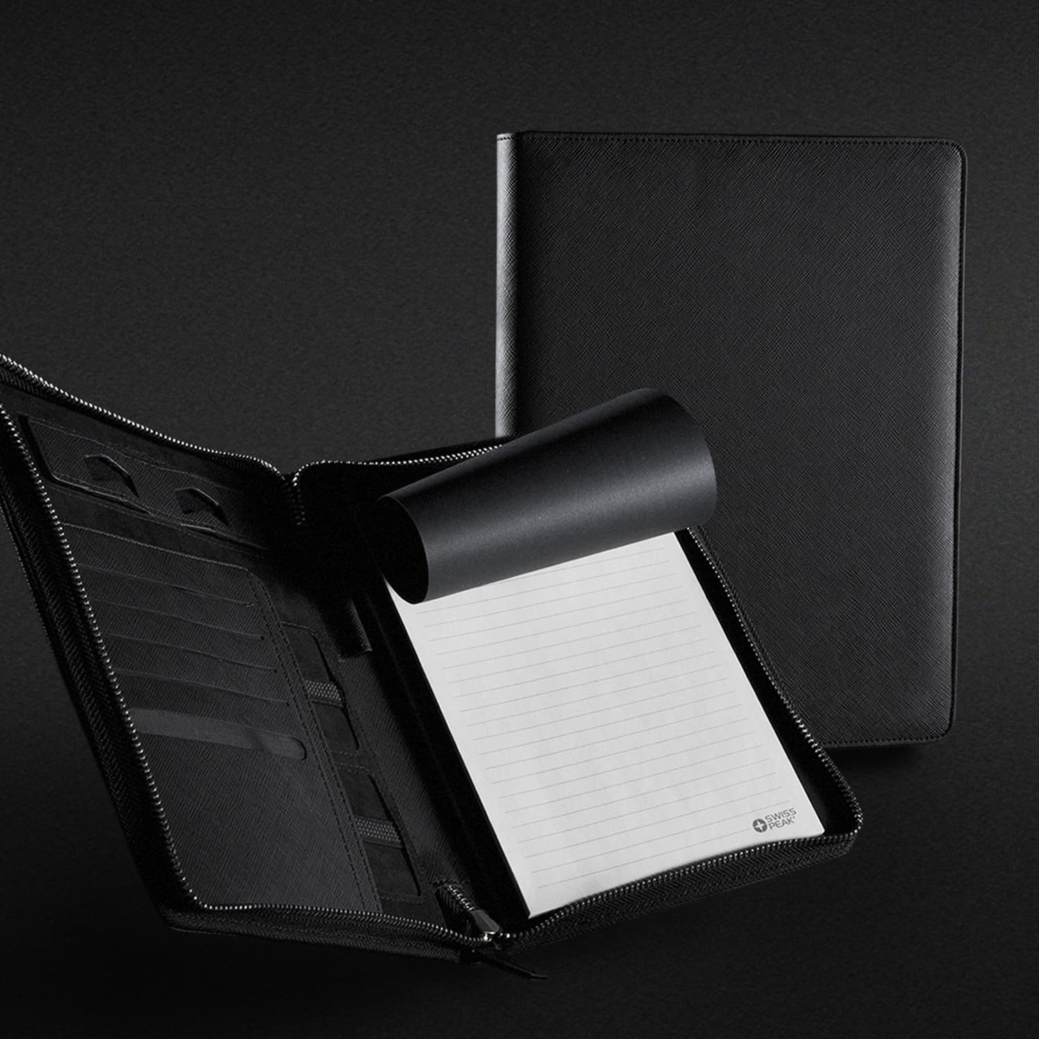 Swiss Peak Heritage A4 Portfolio with Zipper · Product view