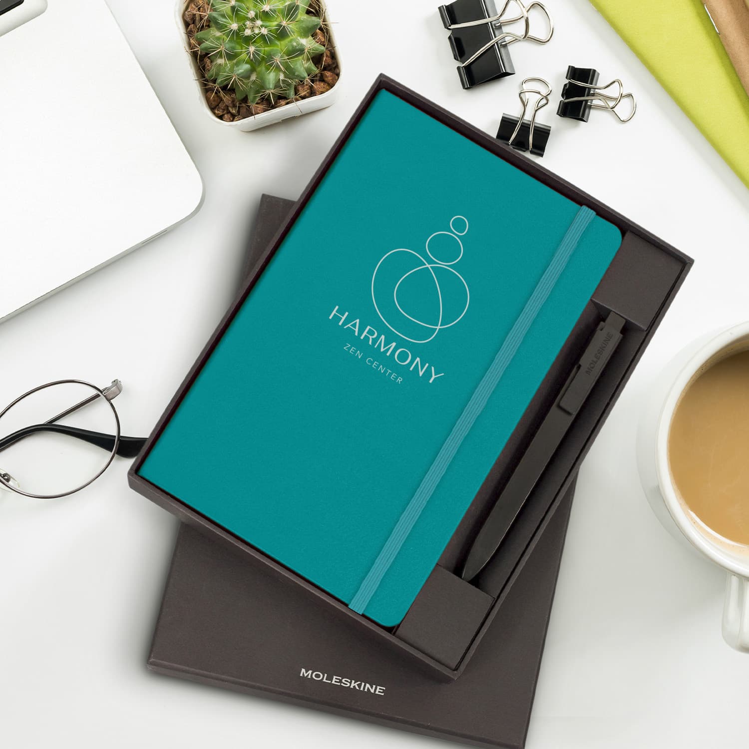 Moleskine Notebook and Pen Gift Set · Product view