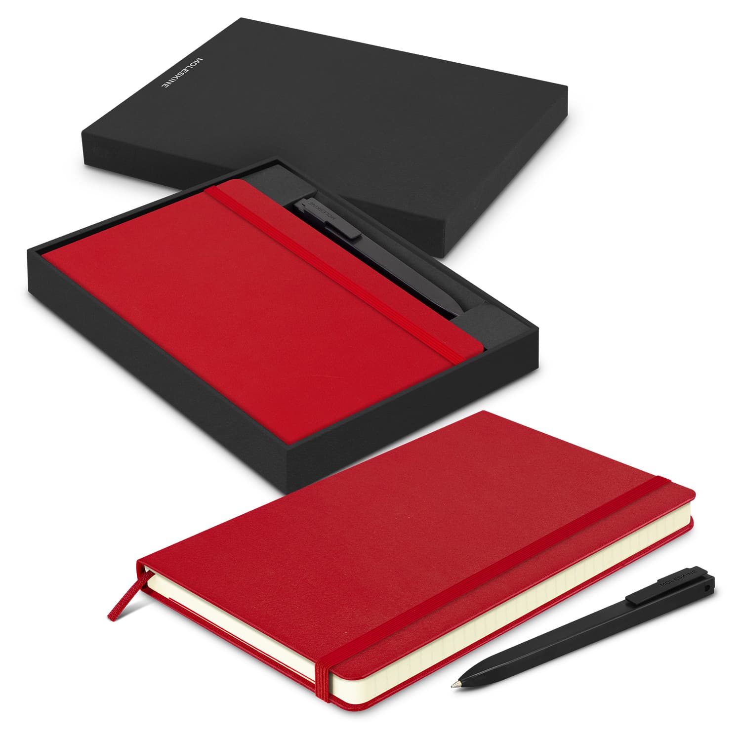 Moleskine Notebook and Pen Gift Set · Product view
