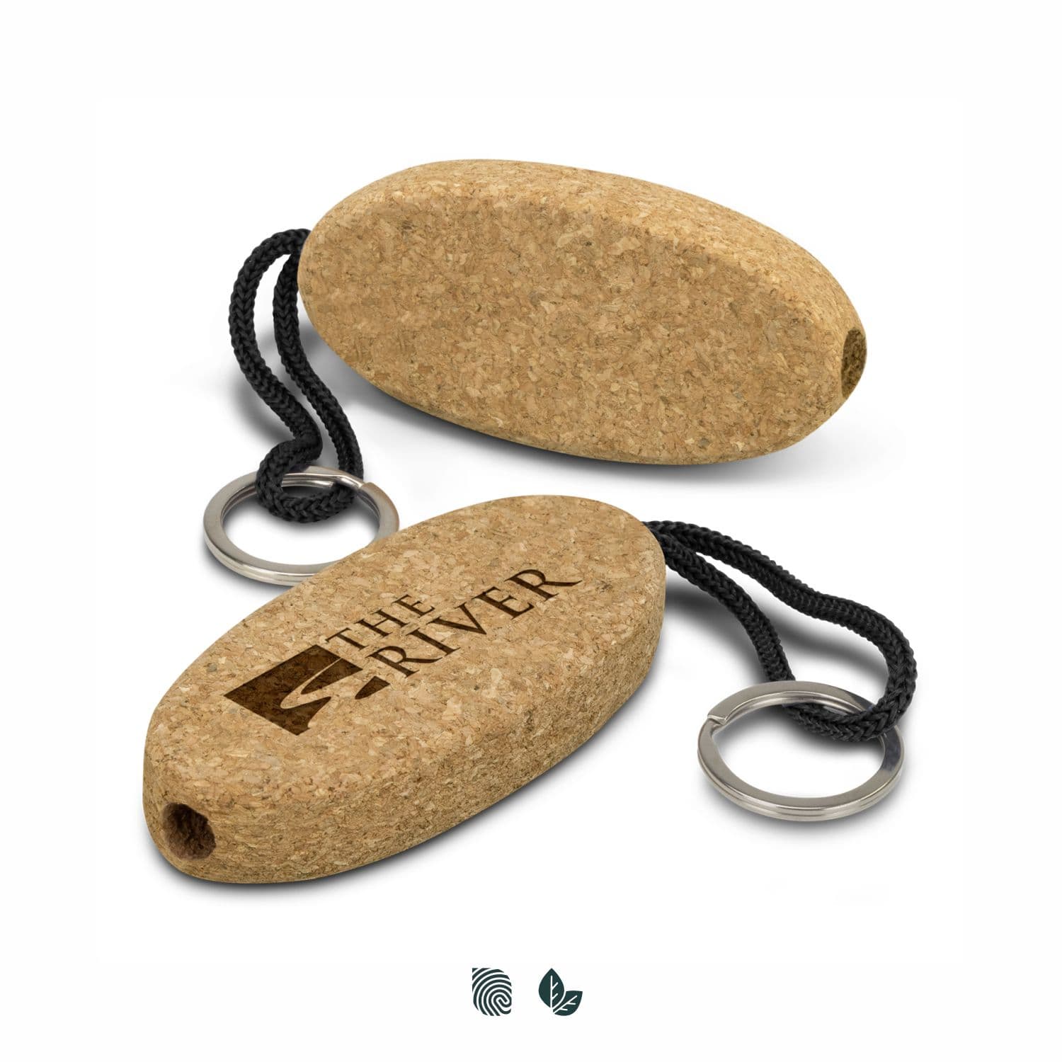 Cork Floating Key Ring · Product view