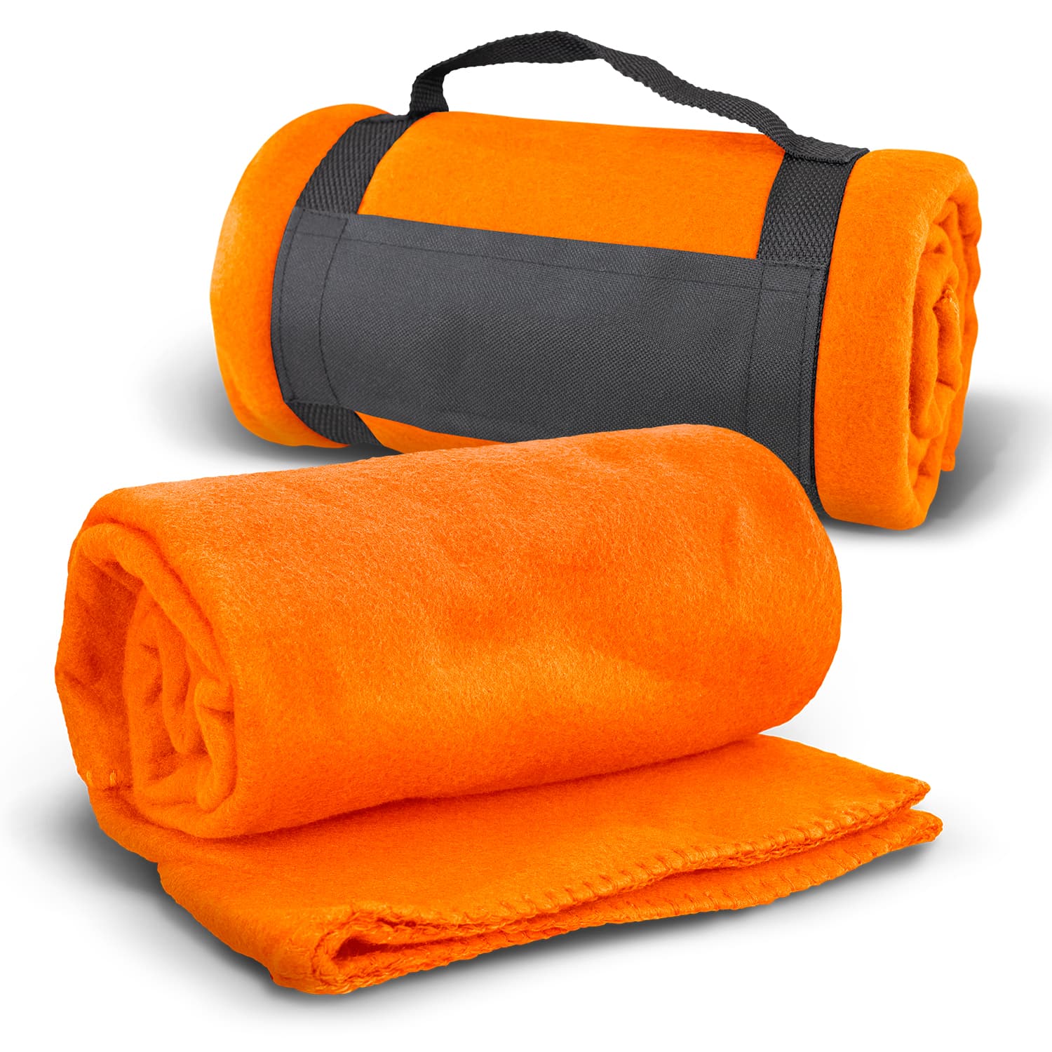 Glasgow Fleece Blanket with Strap · Product view