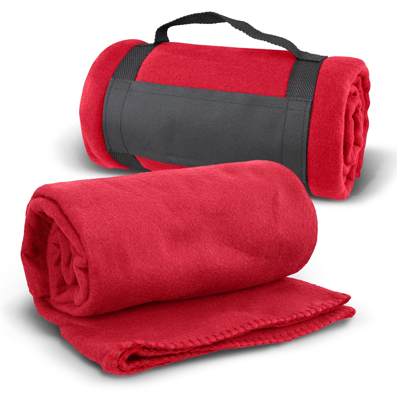 Glasgow Fleece Blanket with Strap · Product view