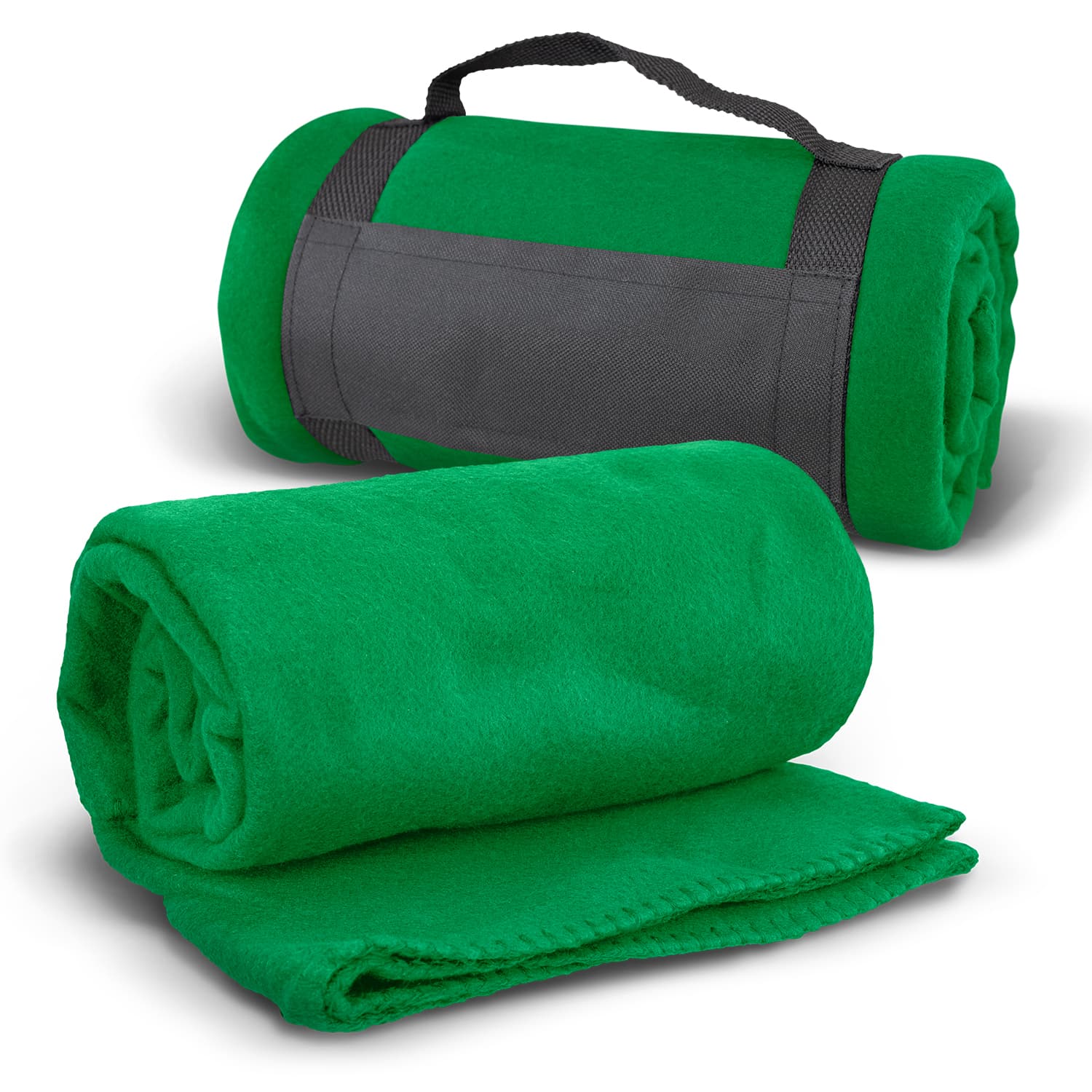 Glasgow Fleece Blanket with Strap · Product view