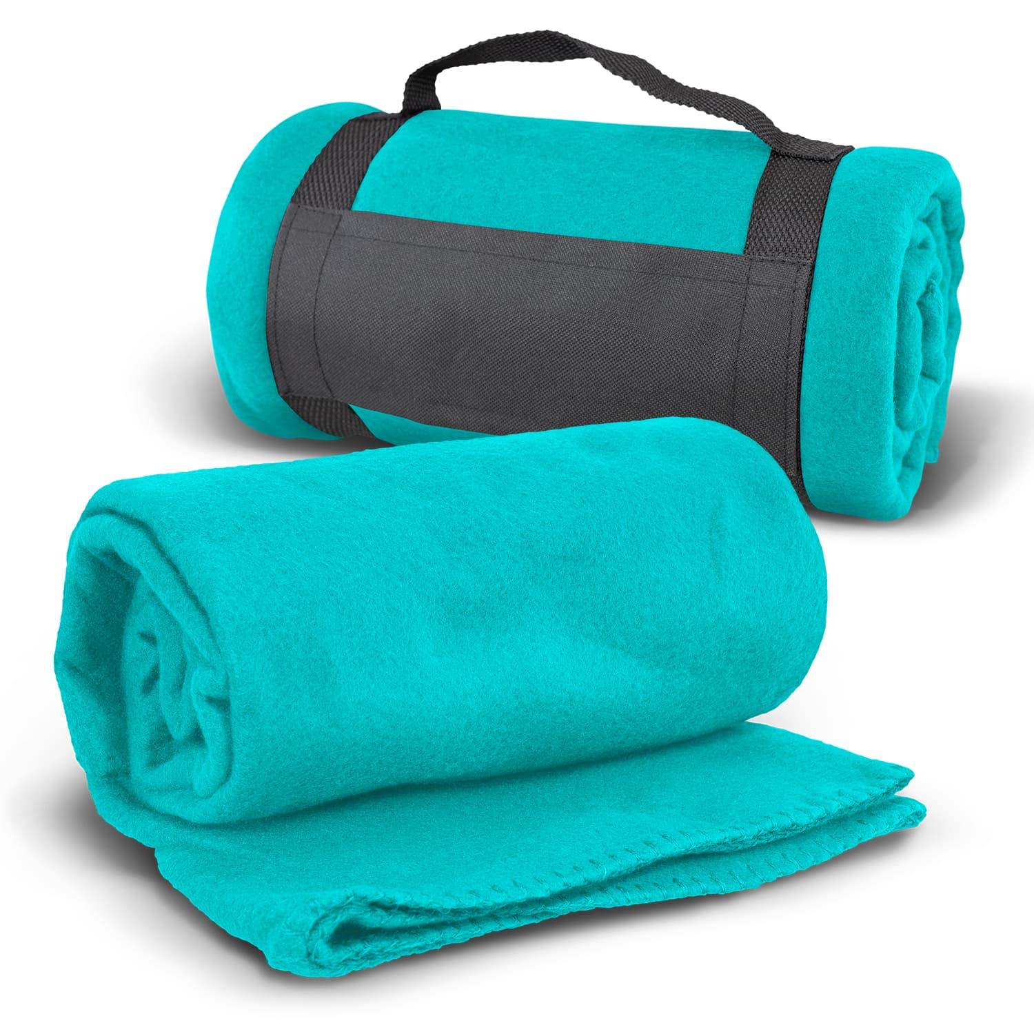 Glasgow Fleece Blanket with Strap · Product view