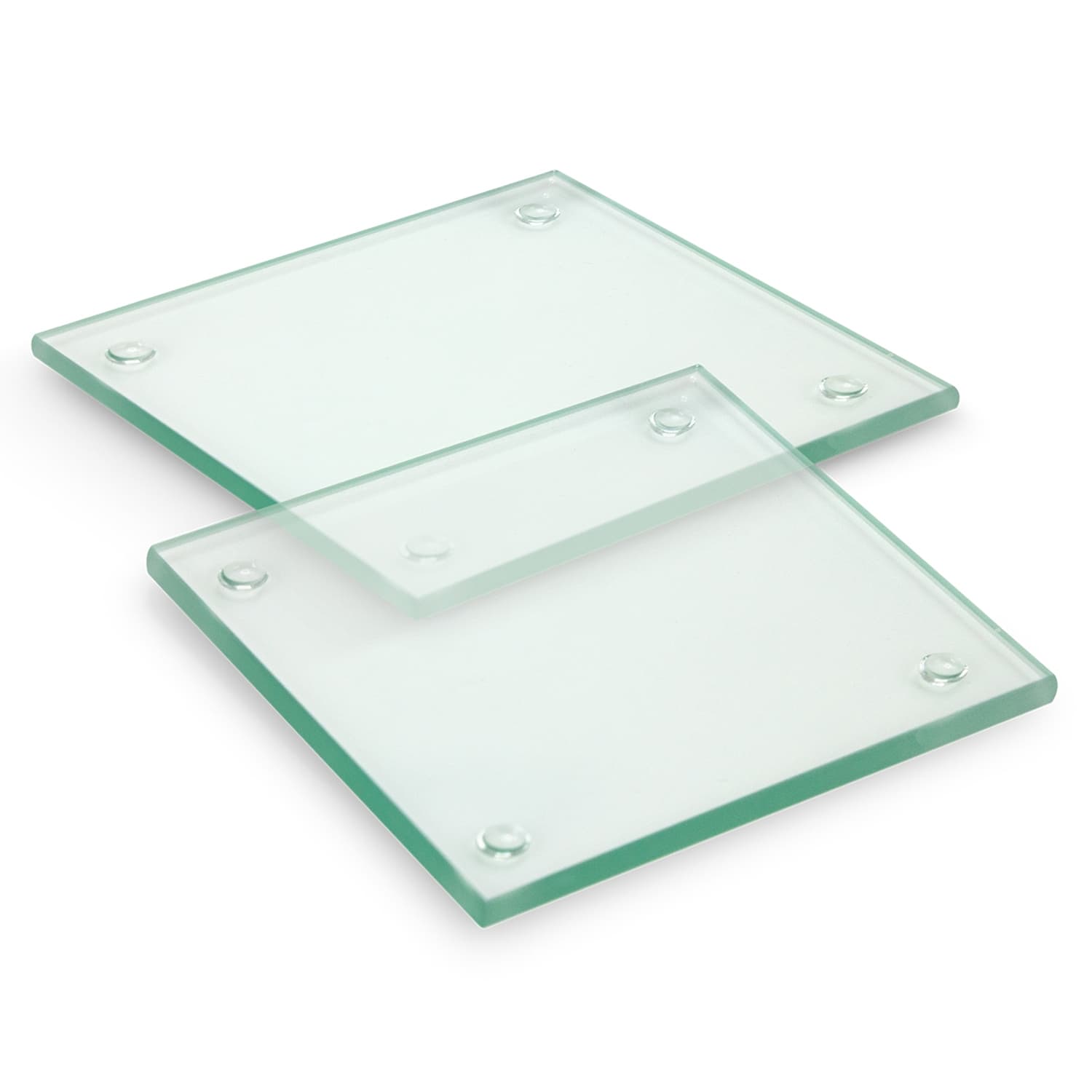 Venice Glass Coaster - Set of 2 - Square - Full Colour · Product view