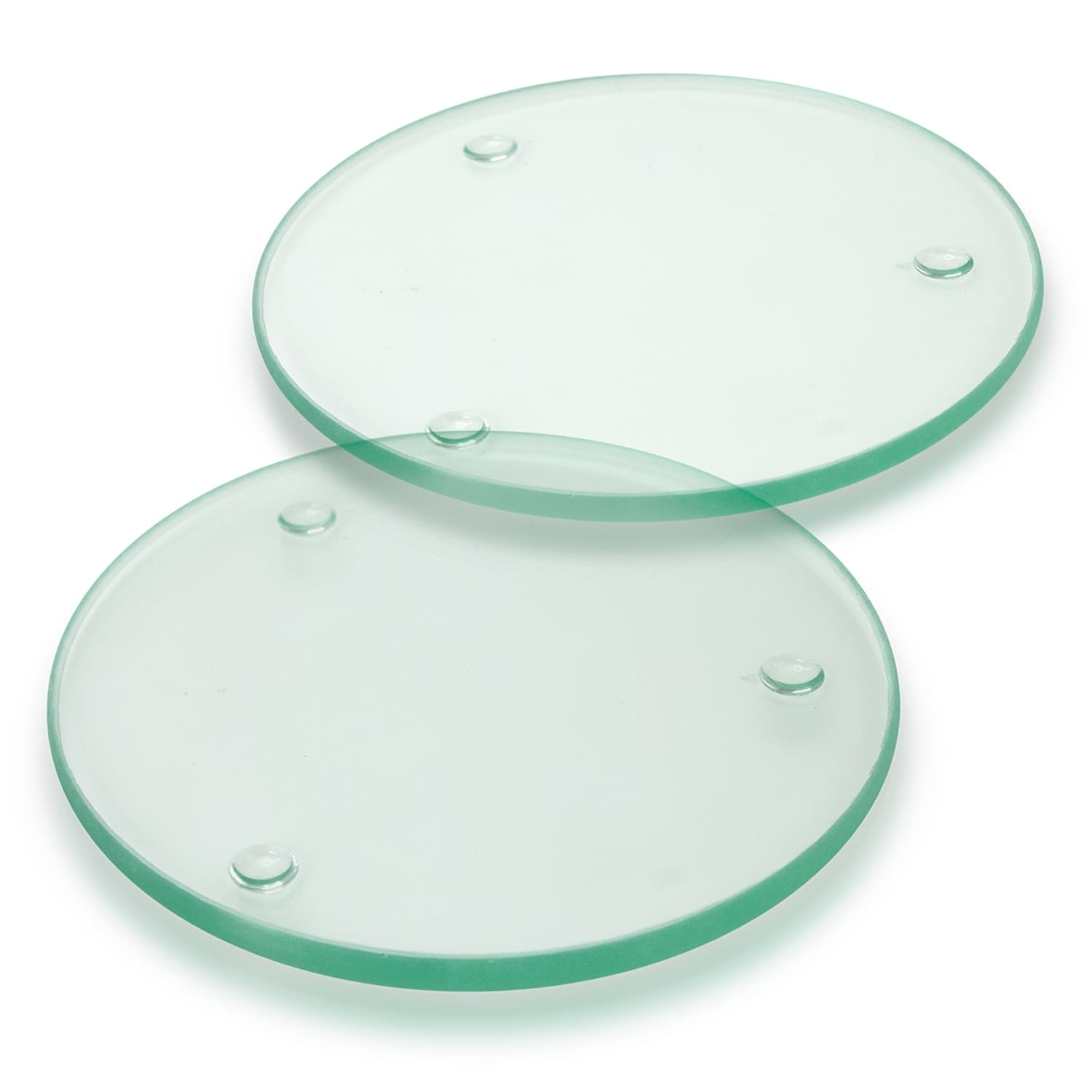 Venice Glass Coaster - Set of 2 - Round - Full Colour · Product view