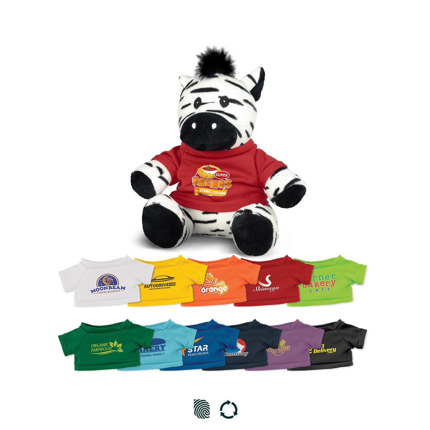 Zebra Plush Toy · Product view