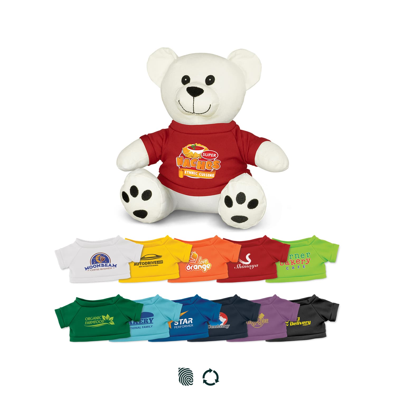 Cotton Bear Plush Toy · Product view