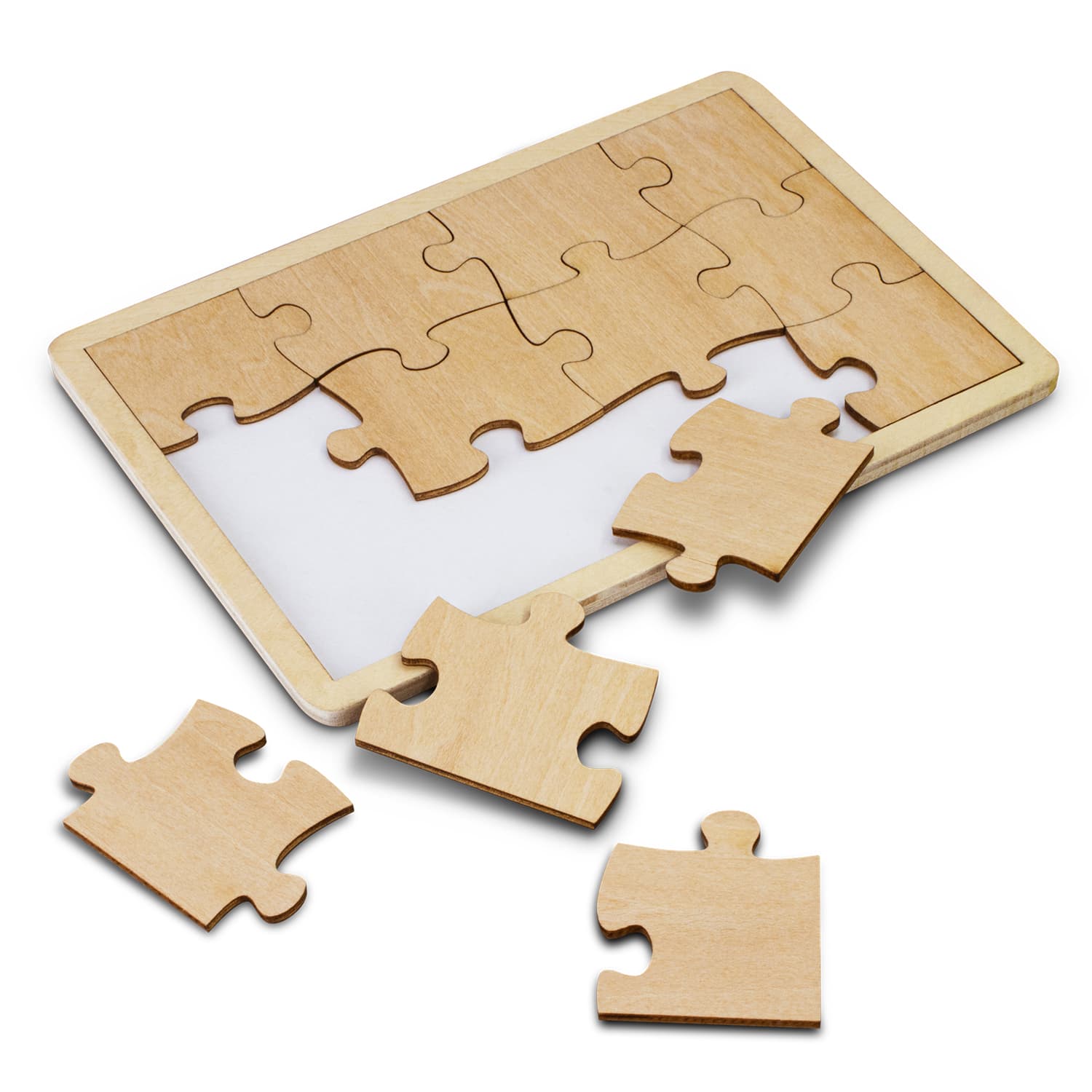 Wooden 12 Piece Puzzle · Product view