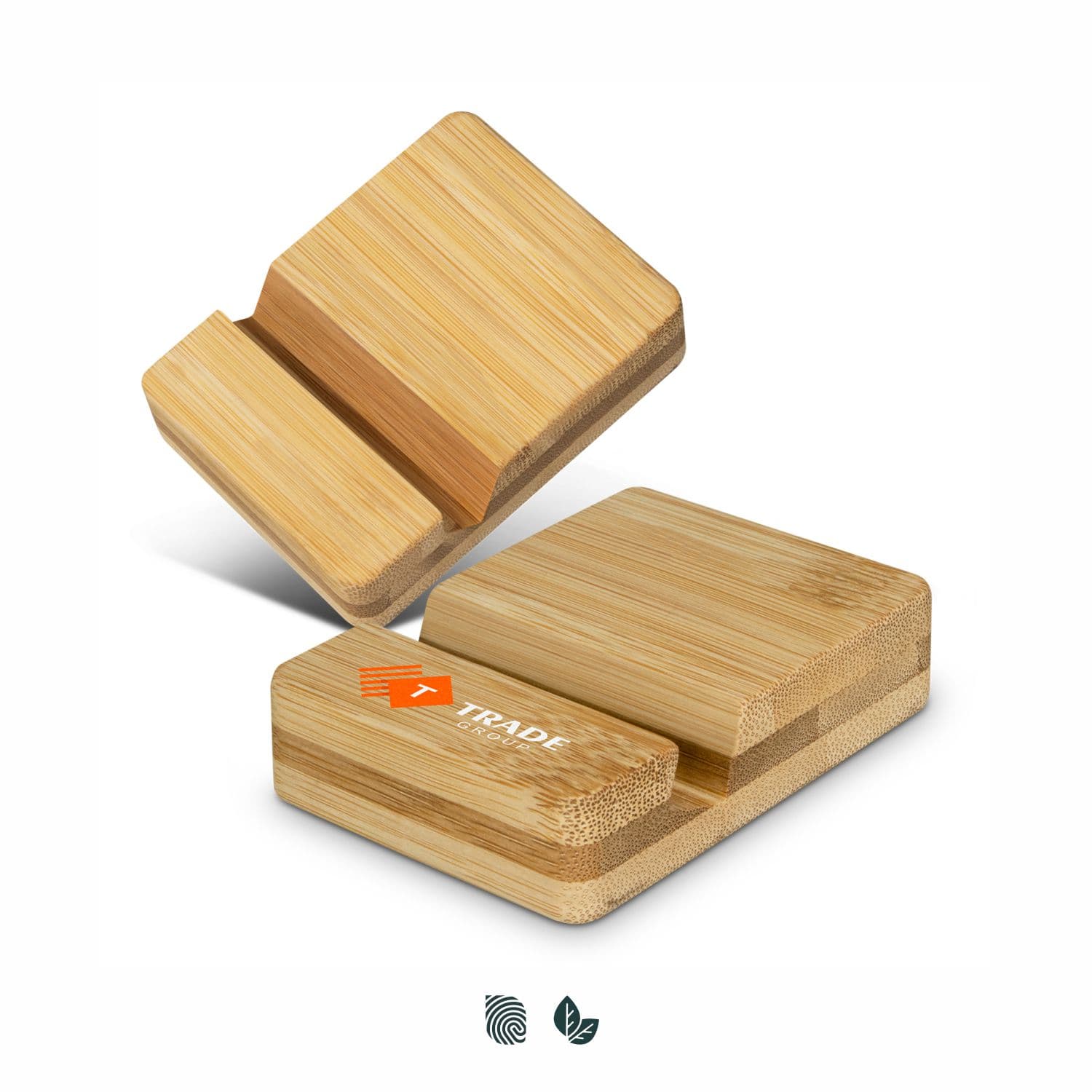 Bamboo Phone Stand · Product view