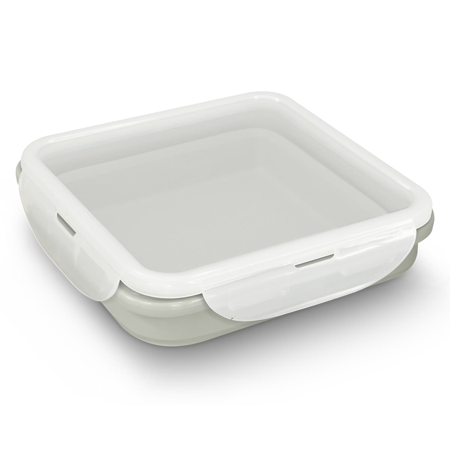 Collapsible Lunch Box · Grey · front