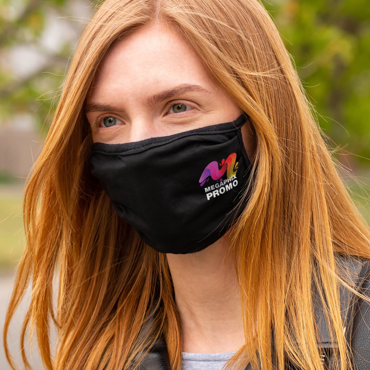 Reusable 3-ply Cotton Face Mask - Indent · Product view