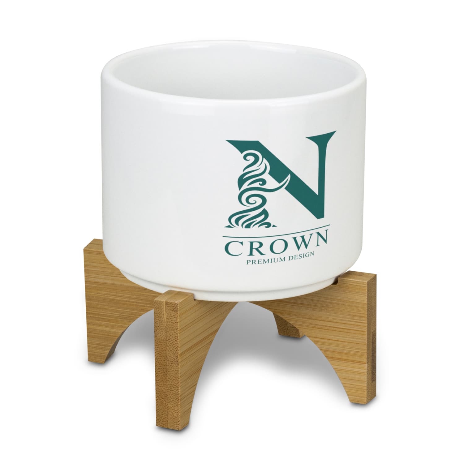 Planter with Bamboo Base · Product view