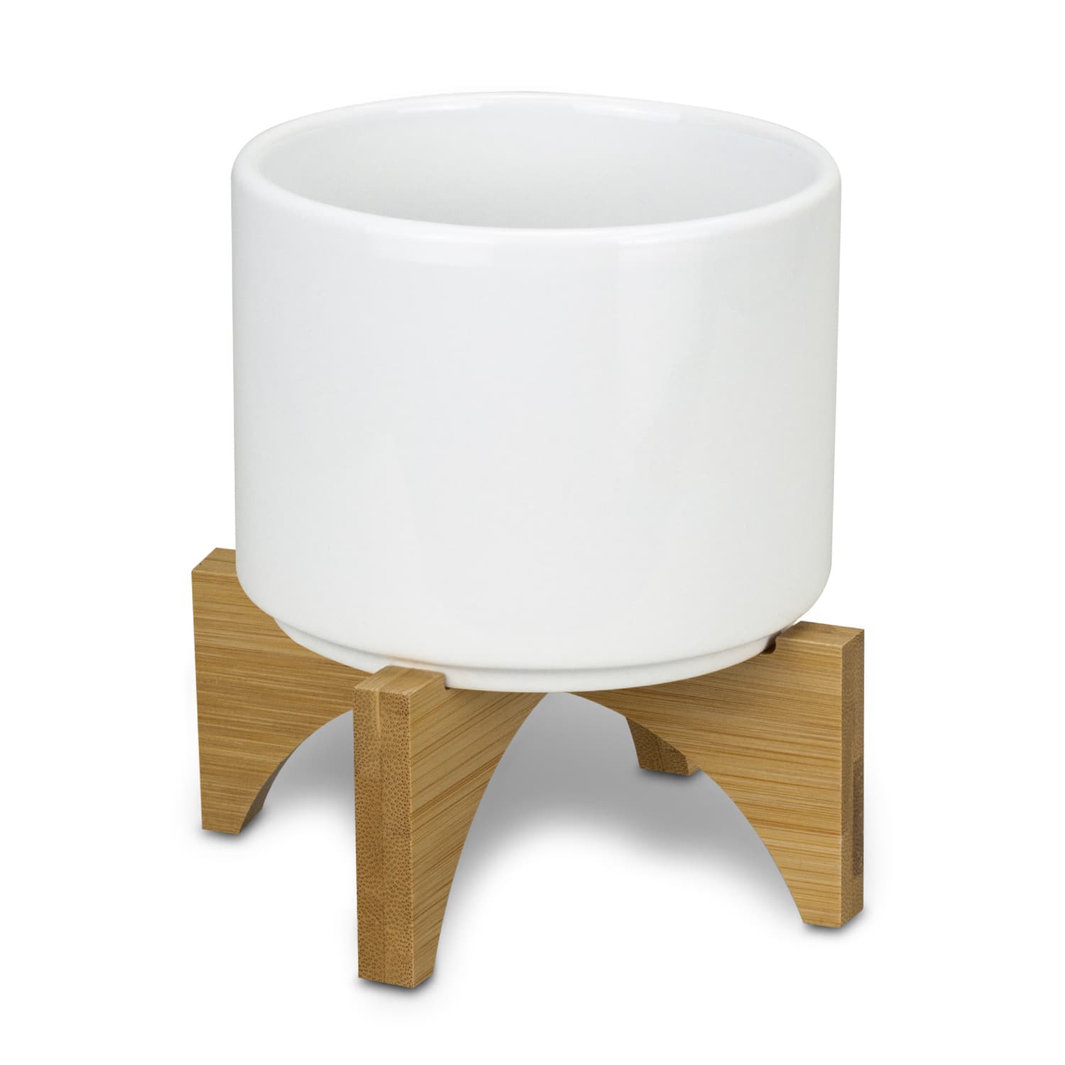 Planter with Bamboo Base · Product view