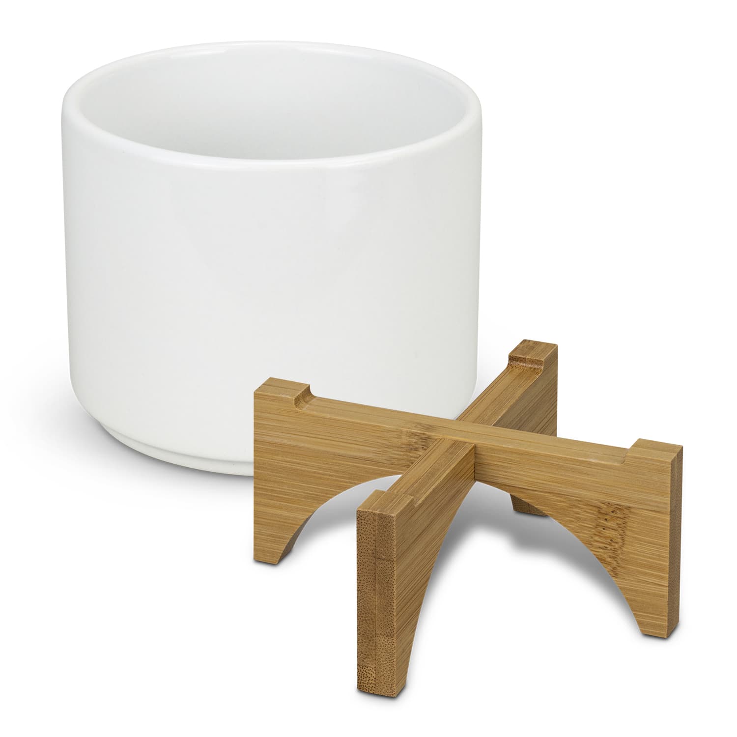 Planter with Bamboo Base · Product view