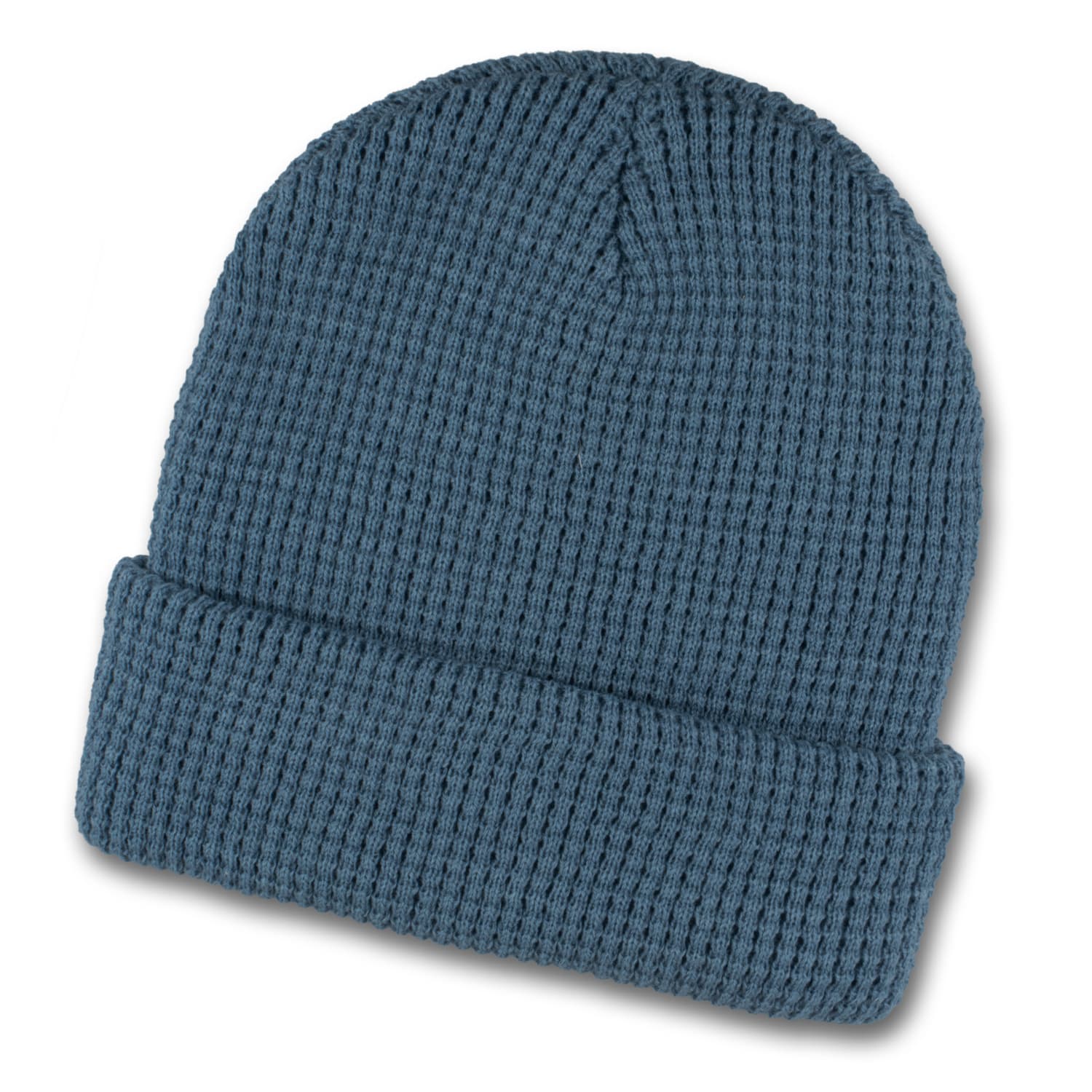 Galway Waffle Beanie · Slate Blue · colour reference