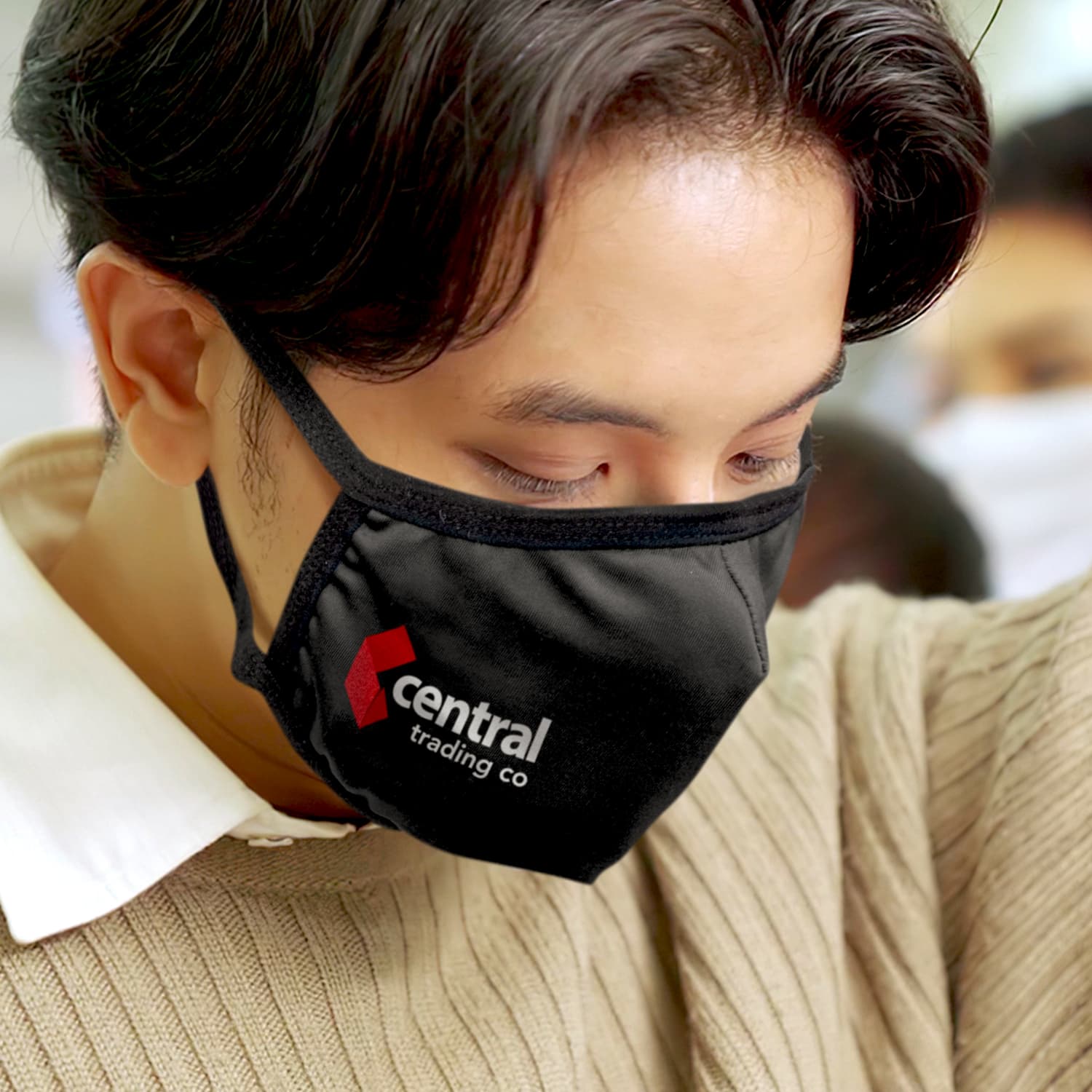 Reusable Cotton Face Mask Premium - Indent · Product view