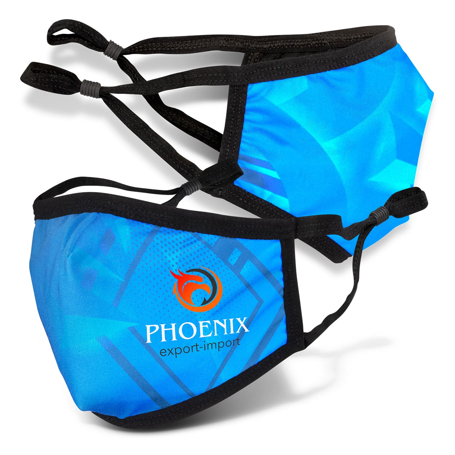 Full Colour Reusable Face Mask Premium - Indent · Product view